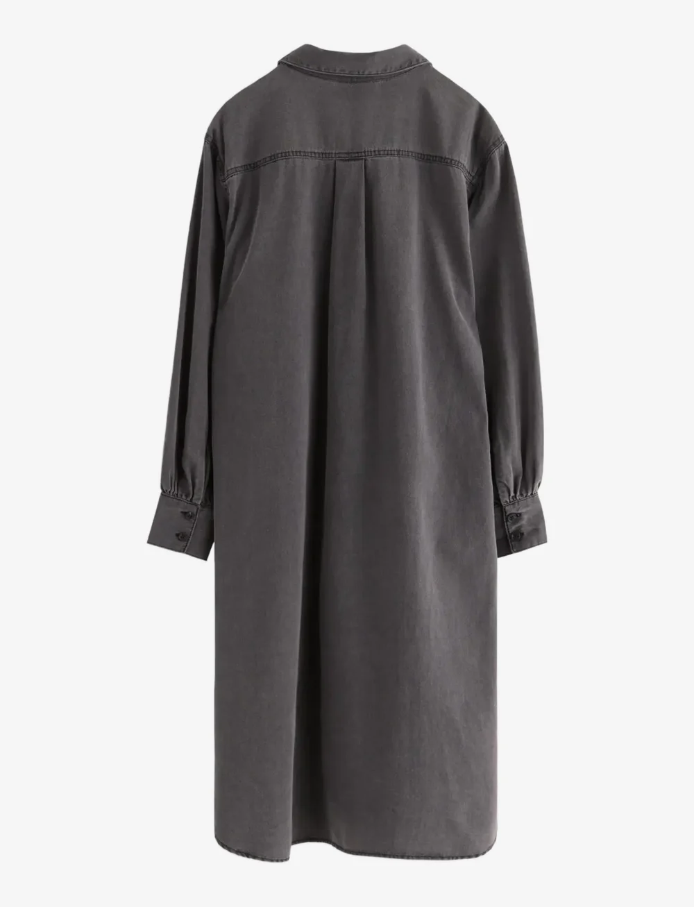 Lindex - Dress Vega Midi - denimkjoler - black - 2