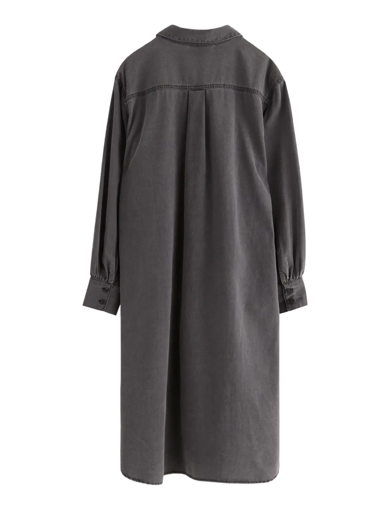 Lindex - Dress Vega Midi - jeansjurken - black - 2