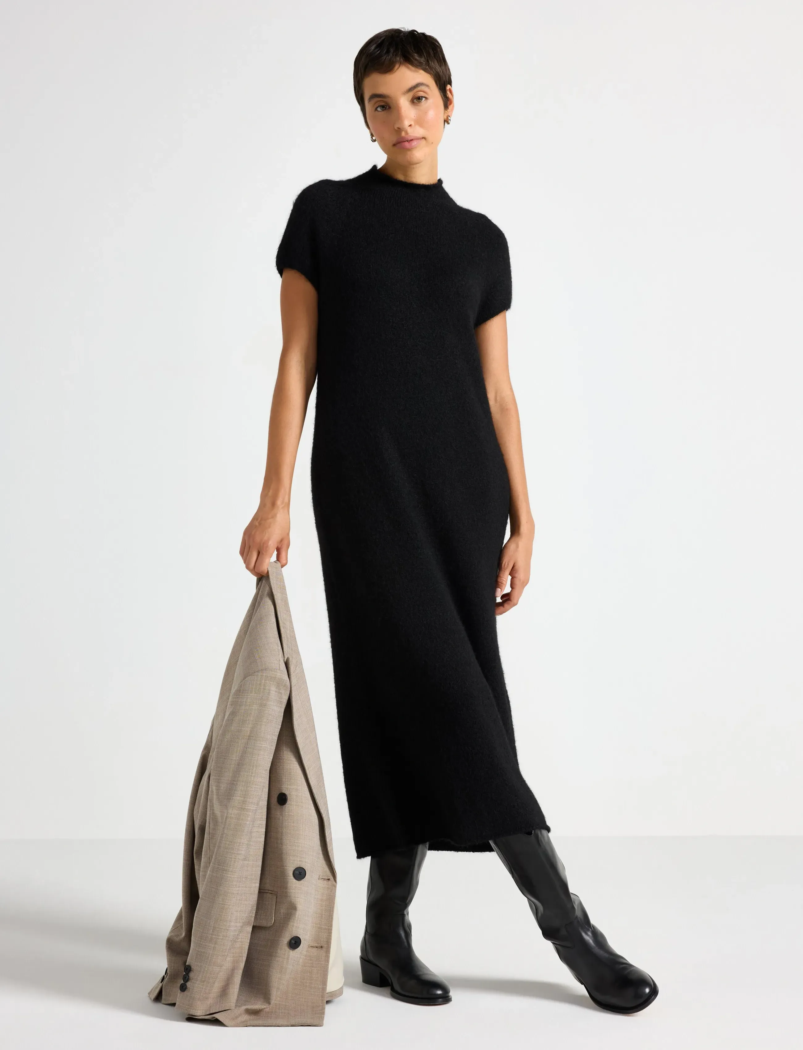 Lindex Dress Katja - Visa allt - BLACK / black