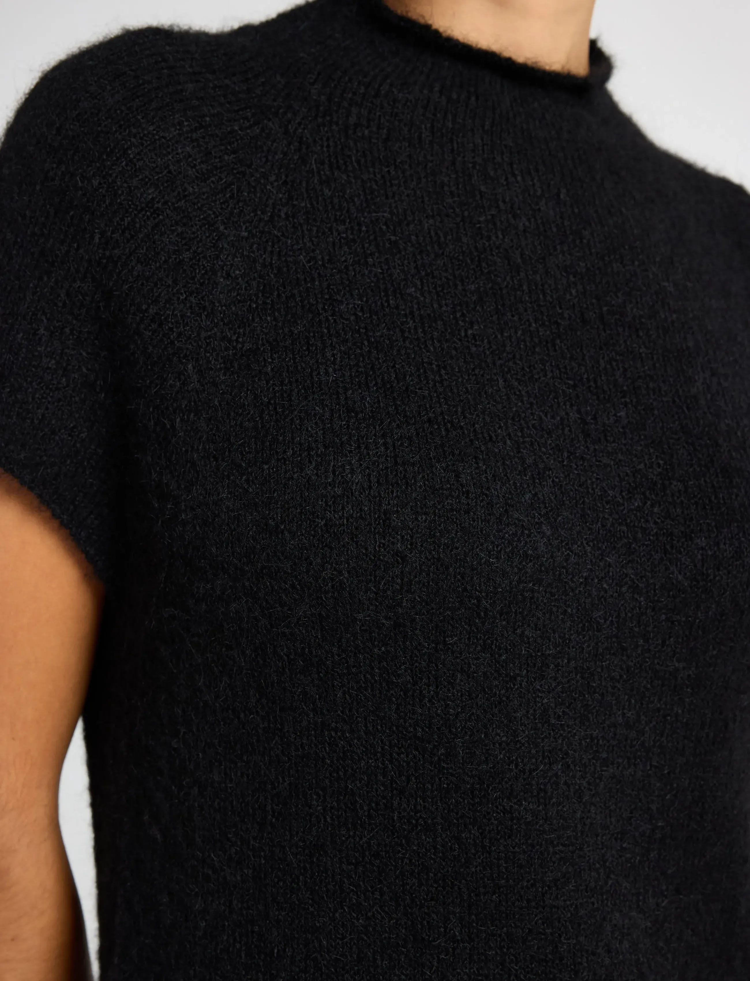 Lindex - Dress Katja - strikkjoler - black - 4