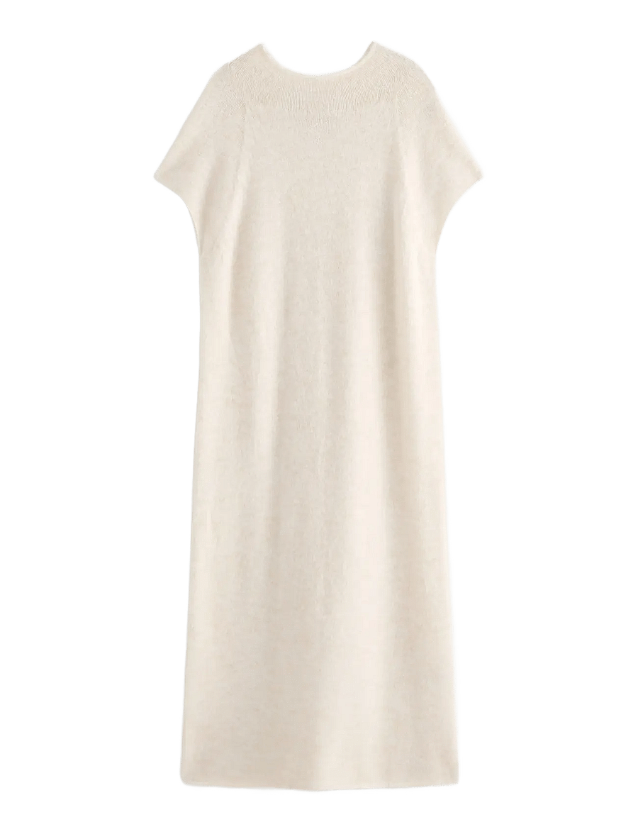 Lindex - Dress Katja - neulemekot - light beige - 1