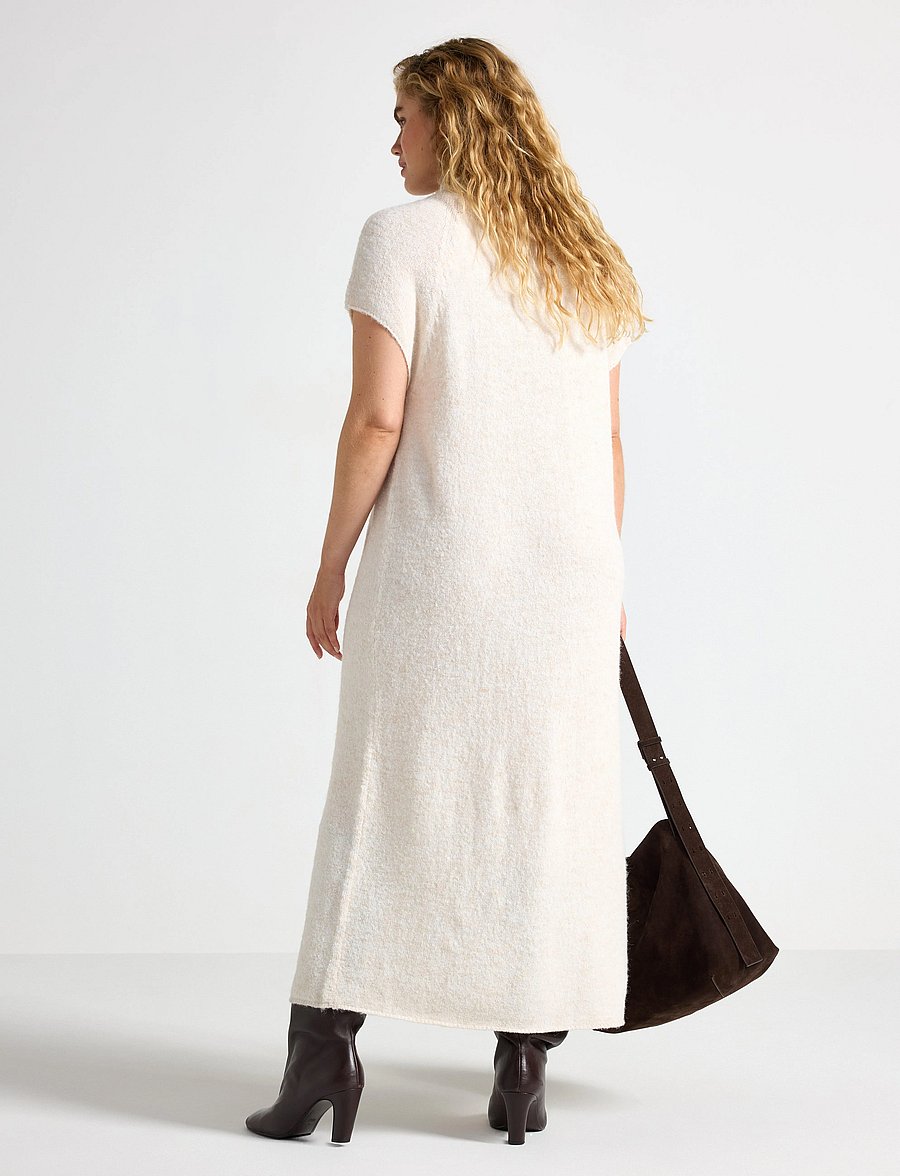 Lindex - Dress Katja - neulemekot - light beige - 3