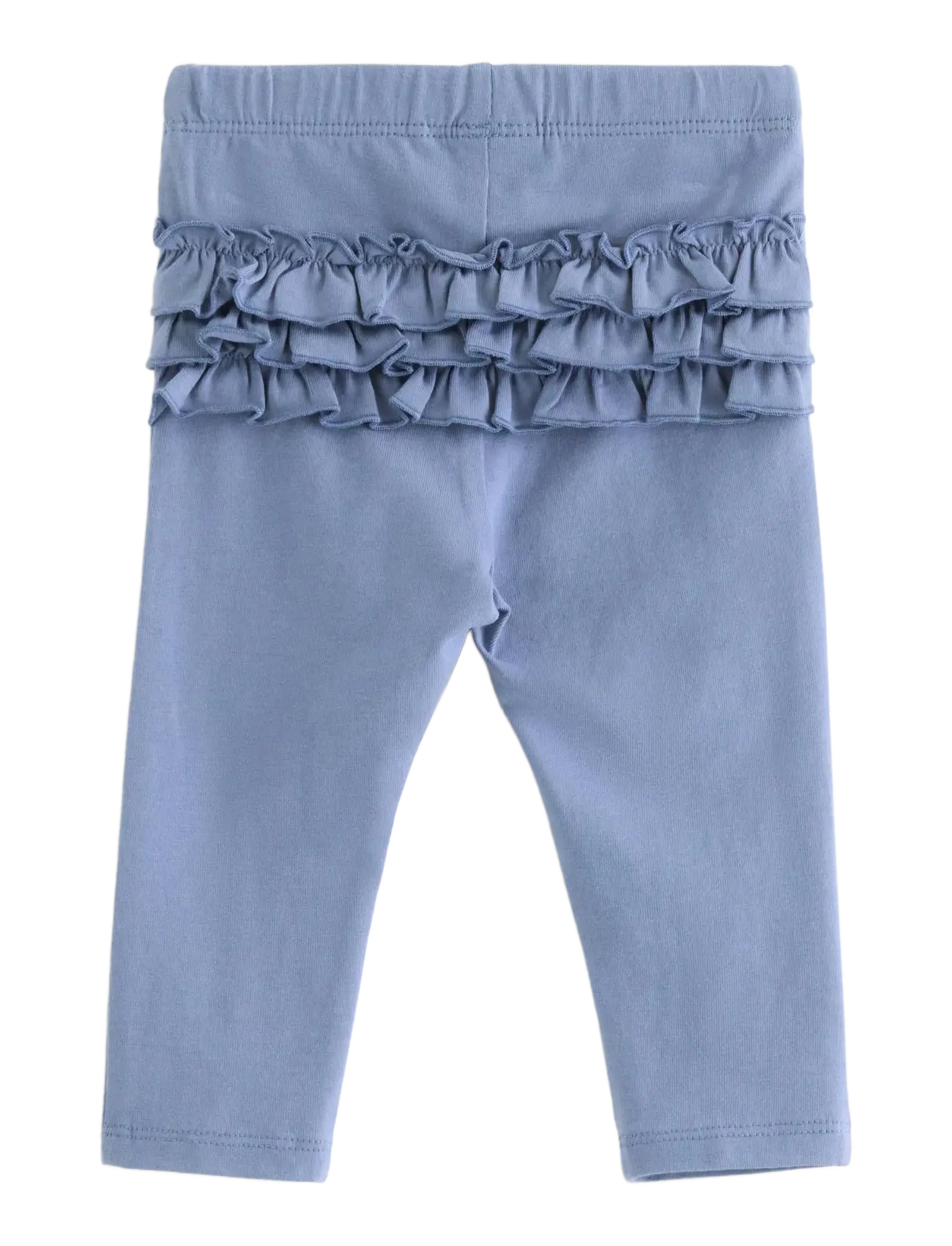 Lindex - Leggings frill at back - legingi - blue - 1