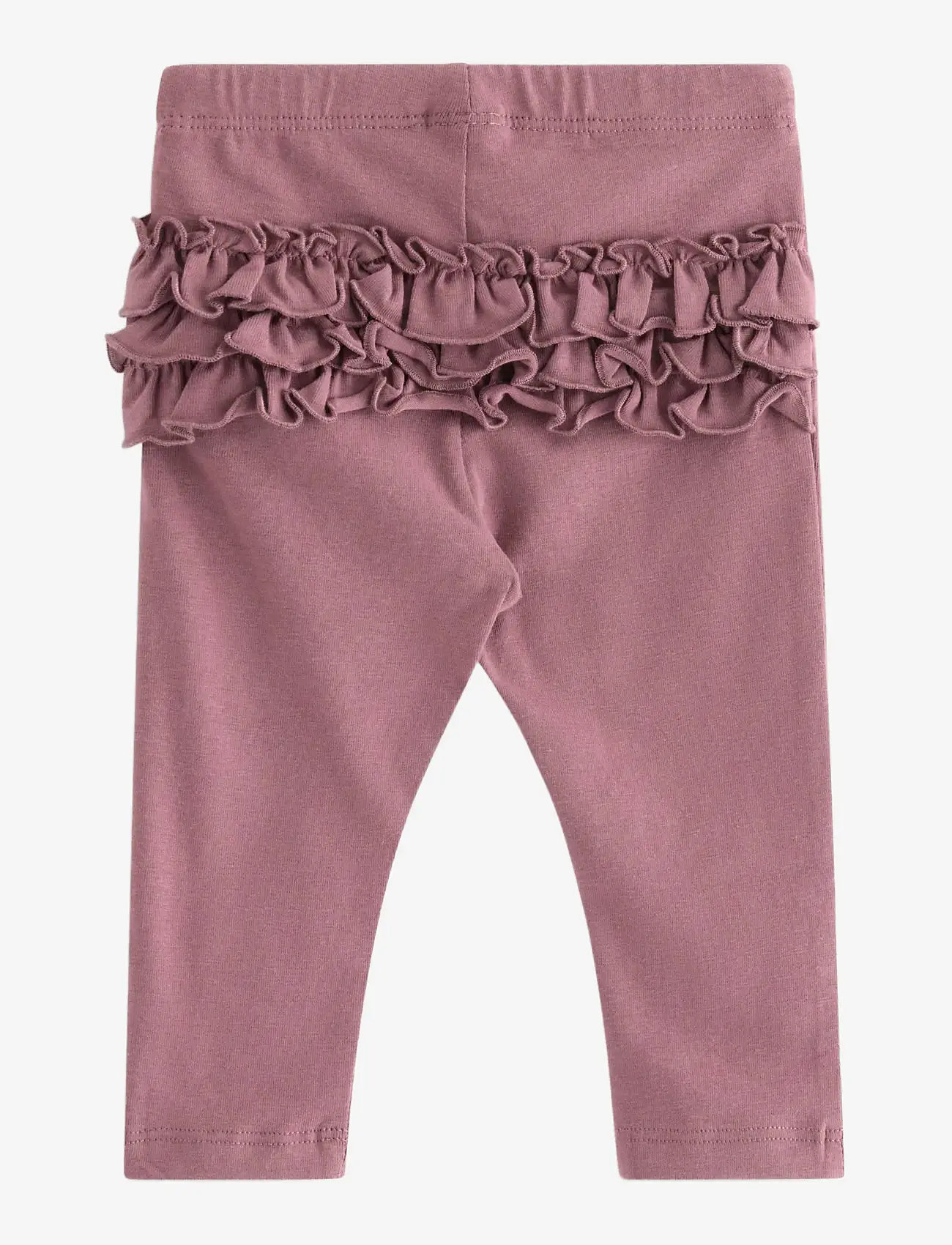 Lindex - Leggings frill at back - leggings - dusty lilac - 1
