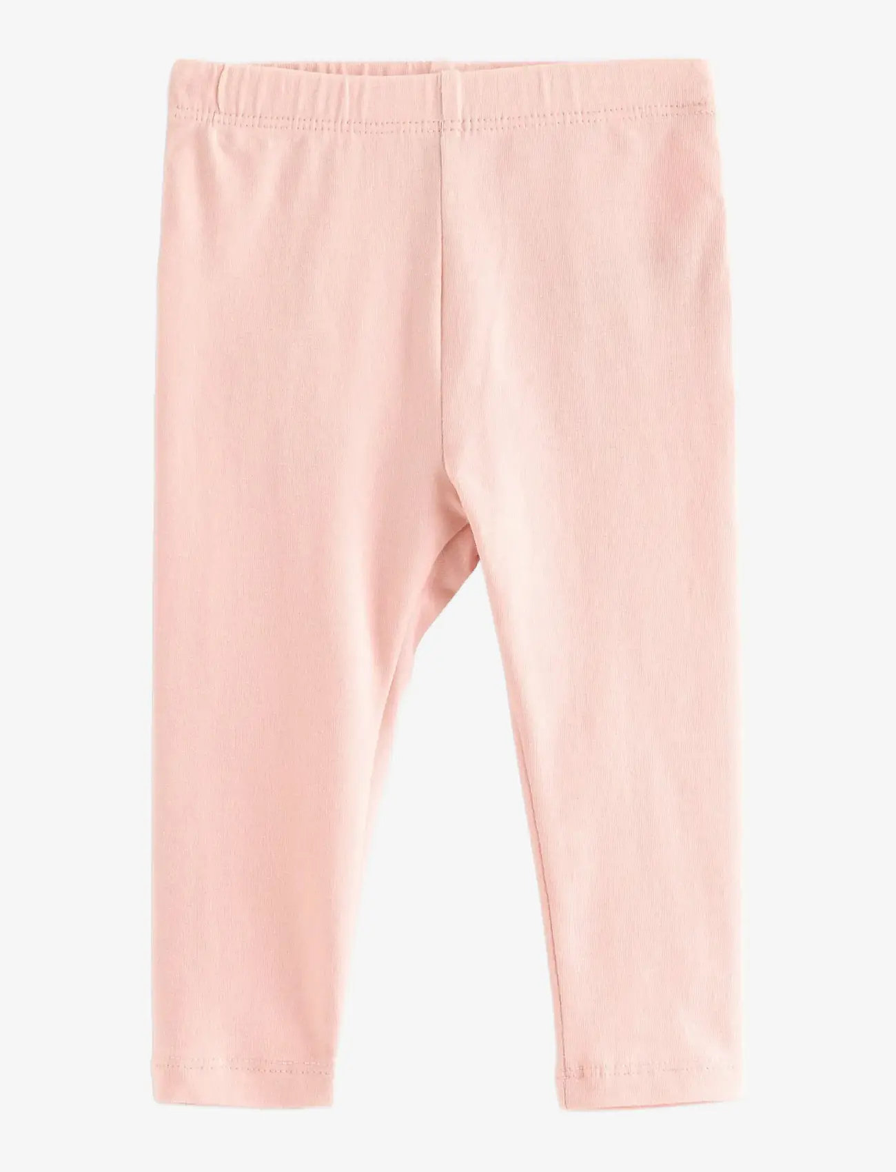 Lindex - Leggings frill at back - leggings - light dusty pink - 0