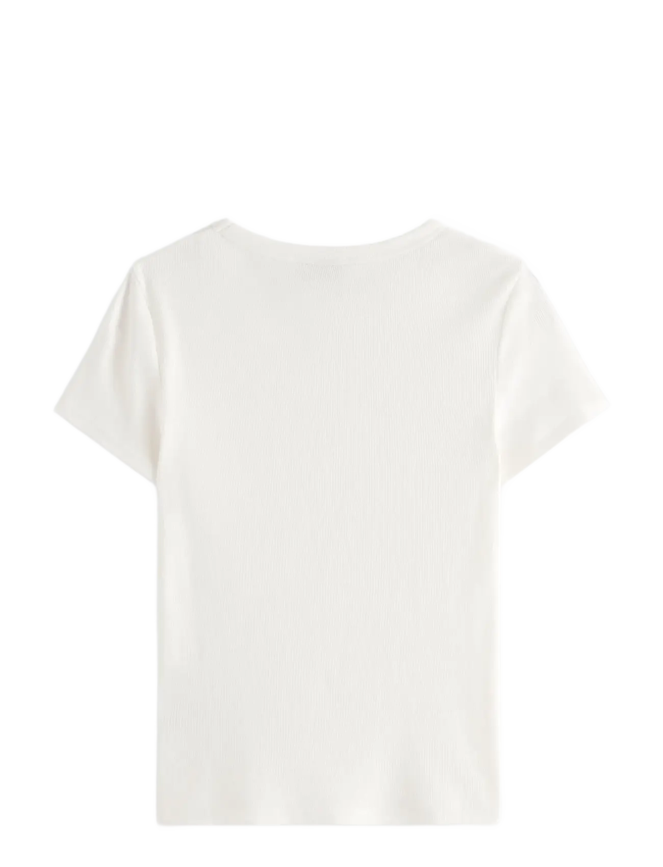 Lindex Short-Sleeved Ribbed Top toppar & linnen dam – bild 2