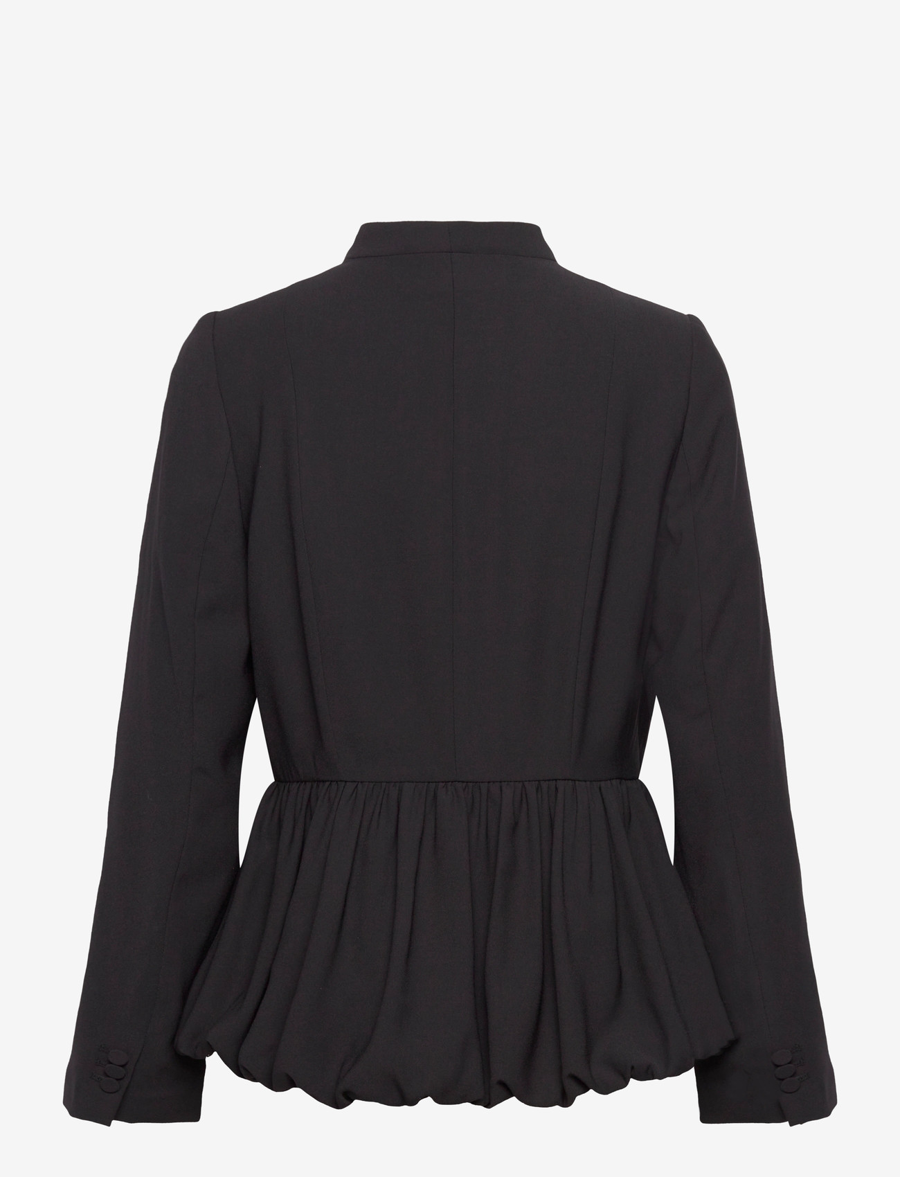 Lindex - Jacket peplum - Ühes joones nööpidega bleiserid - black - 1