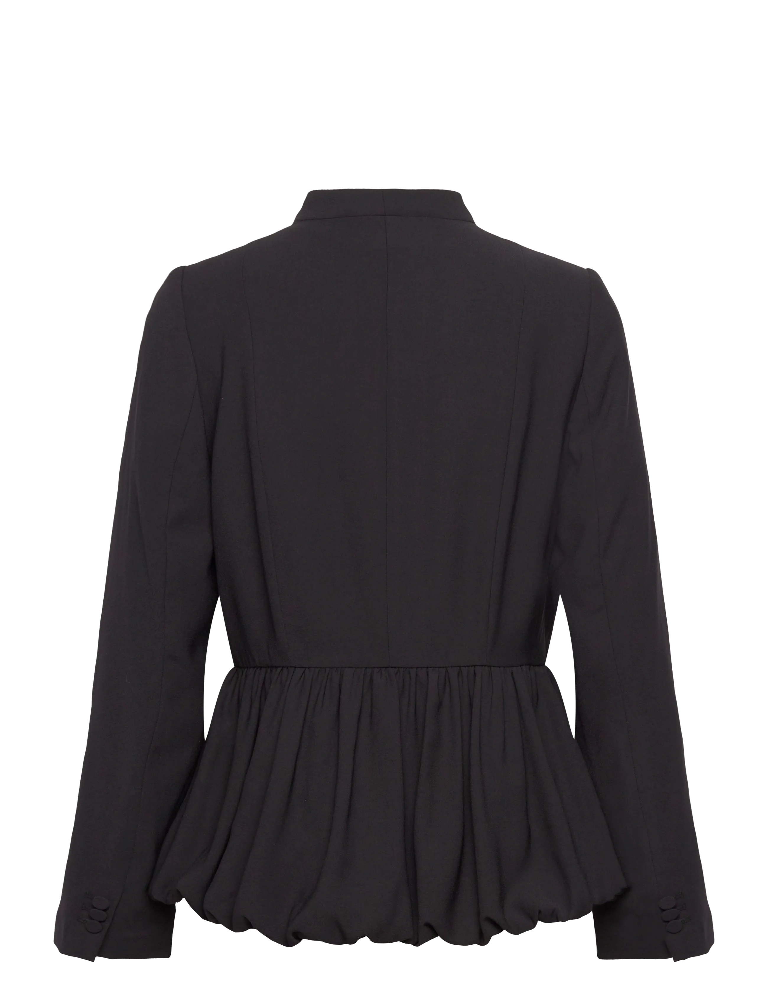Lindex - Jacket peplum - black - 2