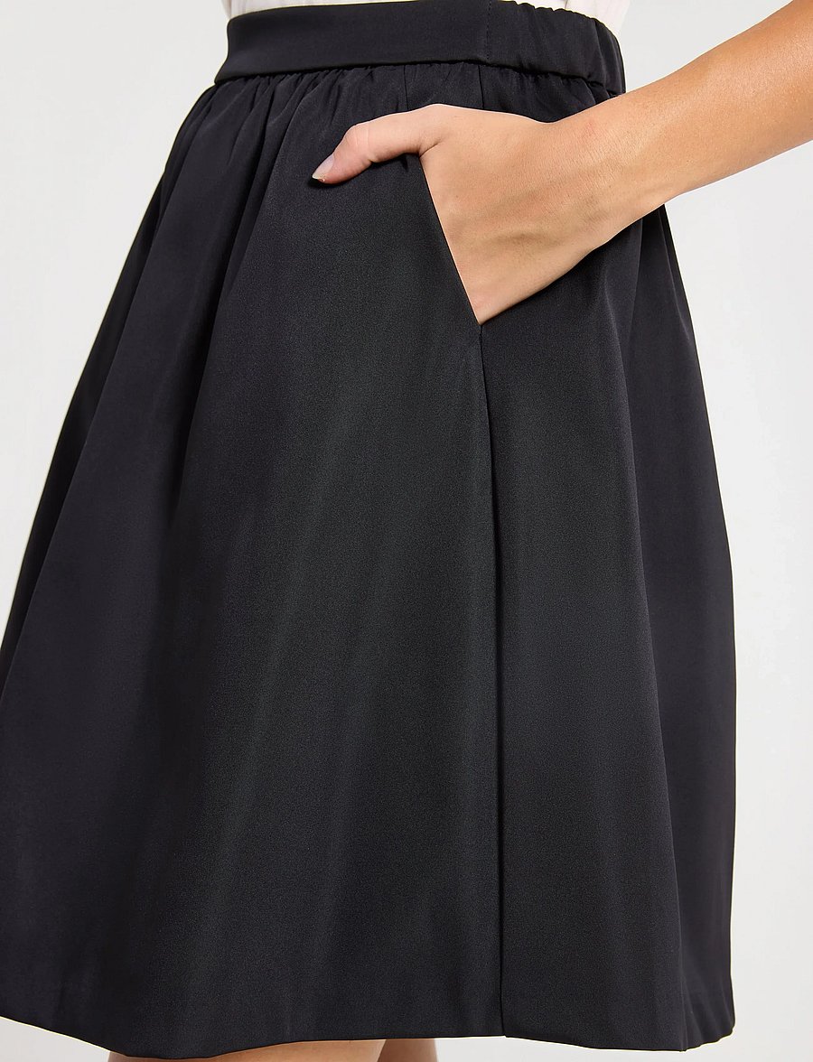 Lindex - Skirt Meja - kurze röcke - black - 4