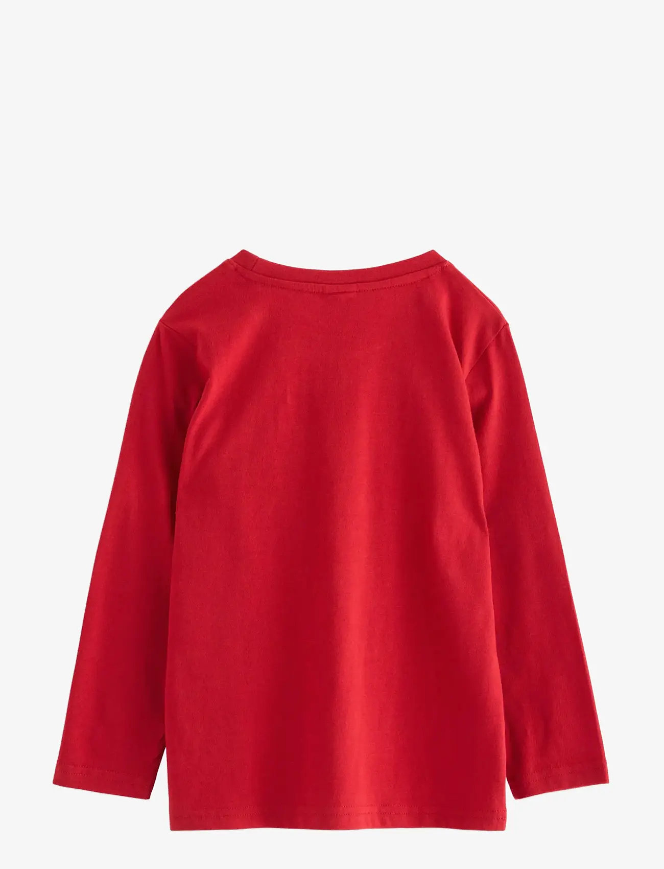 Lindex - Top LS Reindeer 3D - langærmede t-shirts - dark red - 2