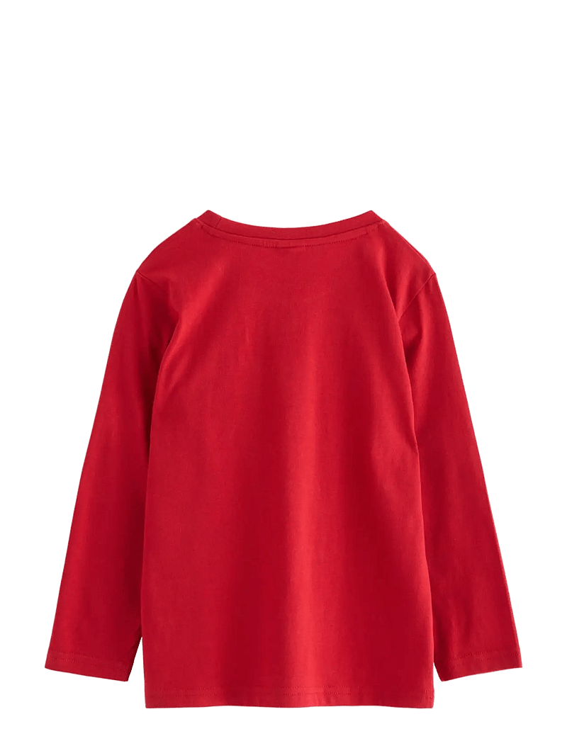 Lindex - Top LS Reindeer 3D - langärmelig - dark red - 2