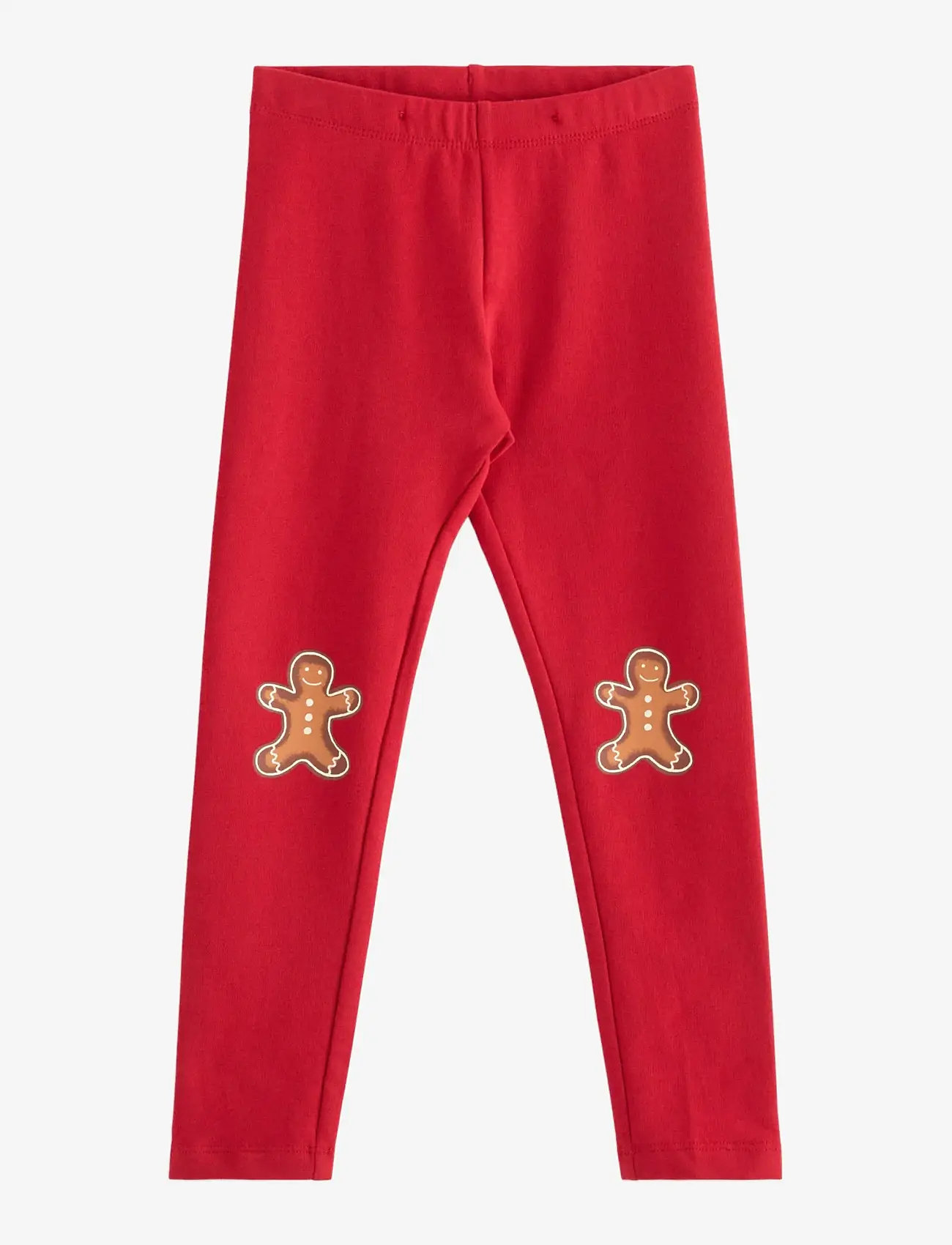 Lindex - Leggings knee Christmas - leggings - dark red - 1