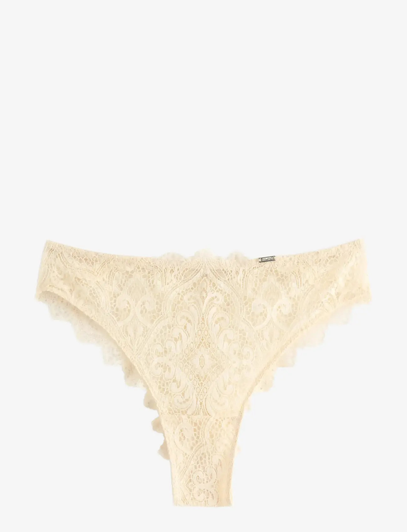 Lindex - ella m – brazilian briefs in lace - brazilian trusser - dusty white - 1