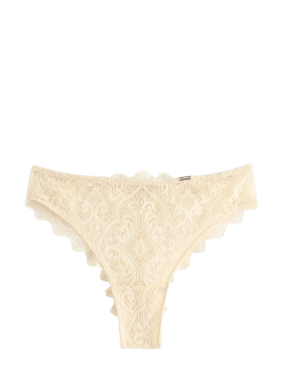 Lindex - ella m – brazilian briefs in lace - brazilian trusser - dusty white - 1
