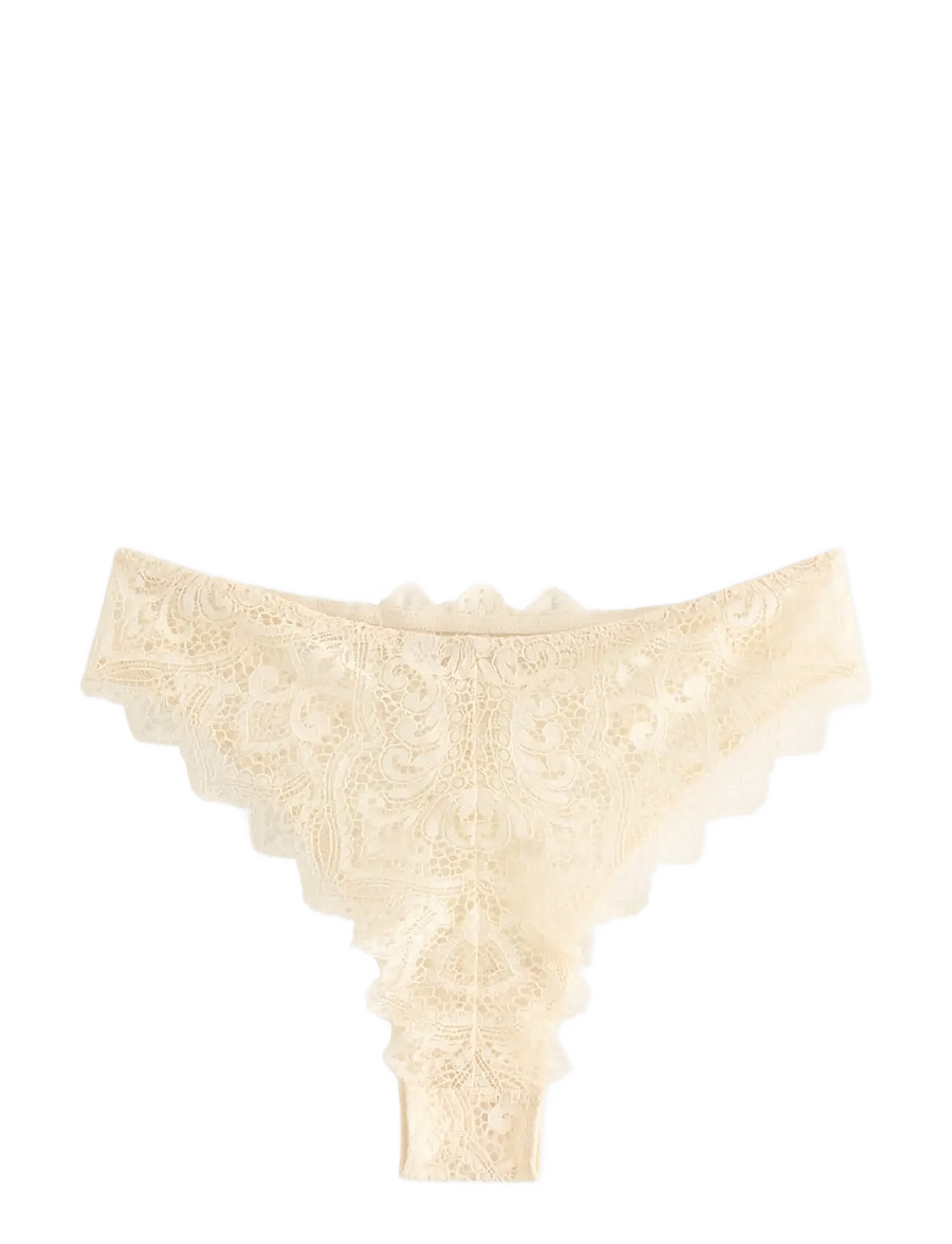 Lindex - ella m – brazilian briefs in lace - brazilian trusser - dusty white - 2