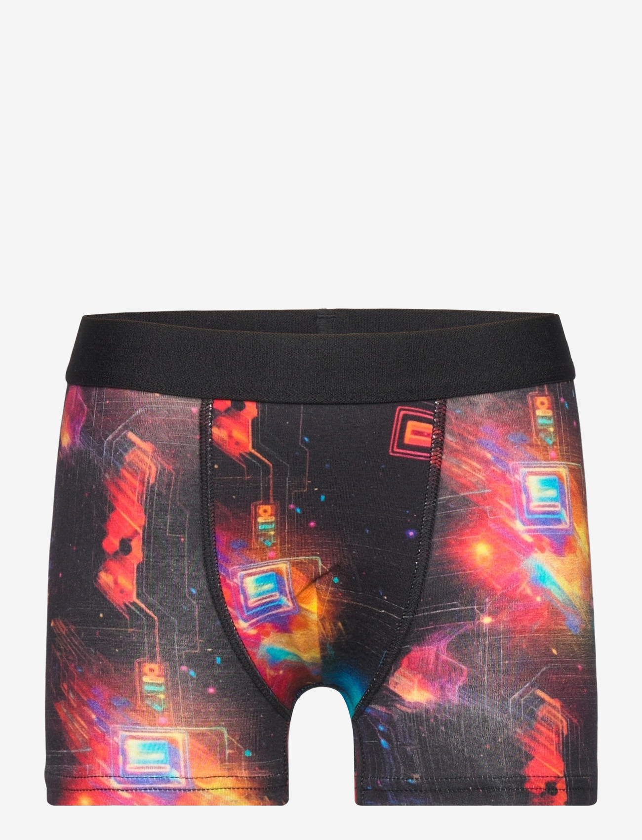 Lindex - Boxer 3p aop AI - black - 4