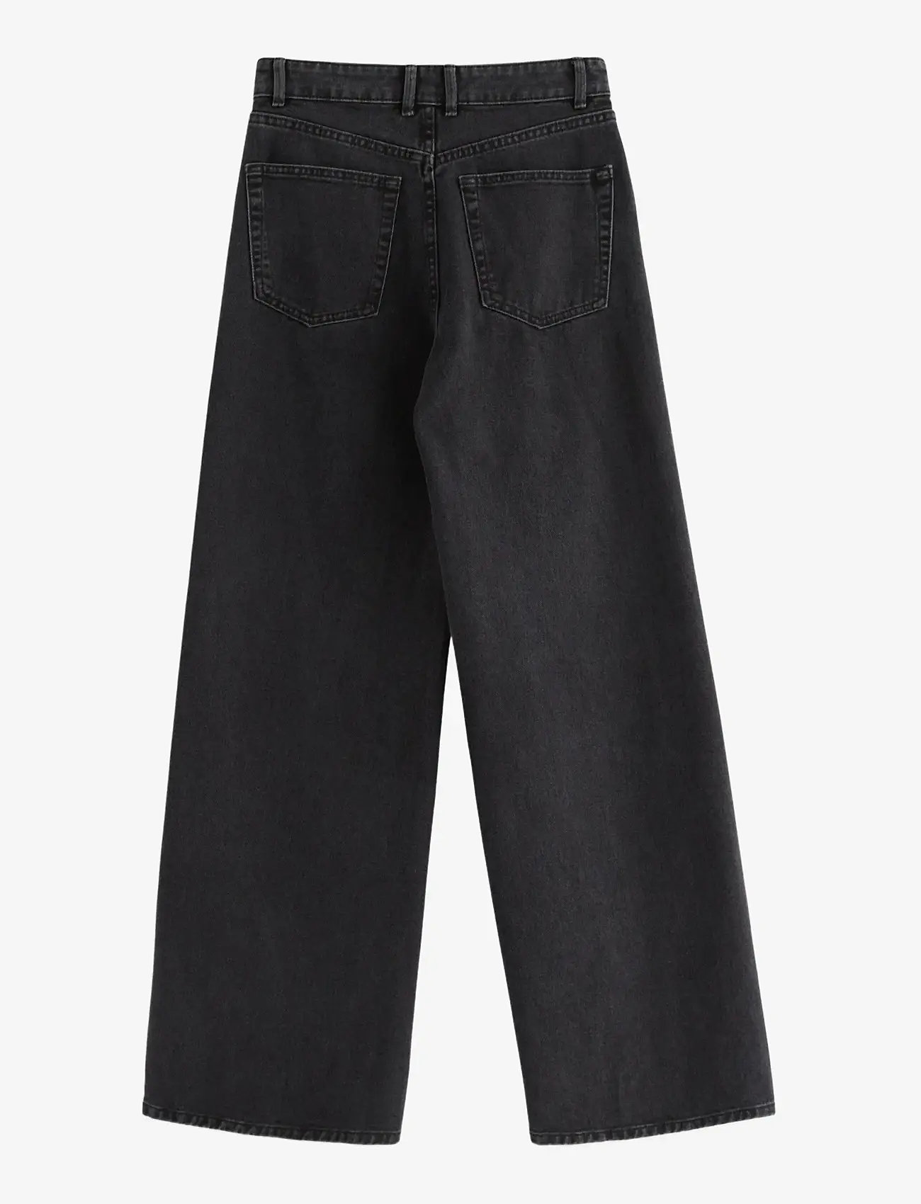 Lindex - Denim trousers Jackie black - brede jeans - black denim - 2