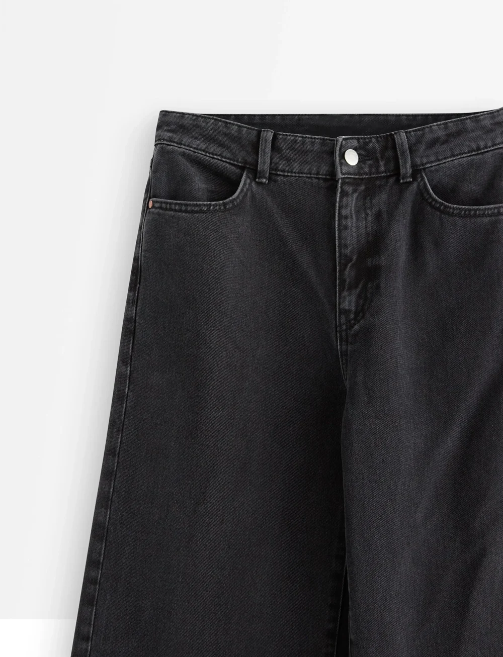 Lindex - Denim trousers Jackie black - vida jeans - black denim - 2