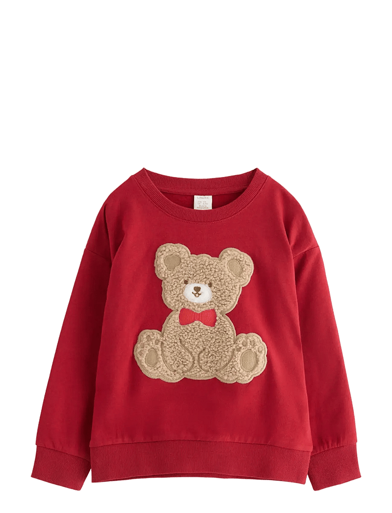 Lindex - Sweatshirt med borstad insida - sweatshirts - dark red - 1