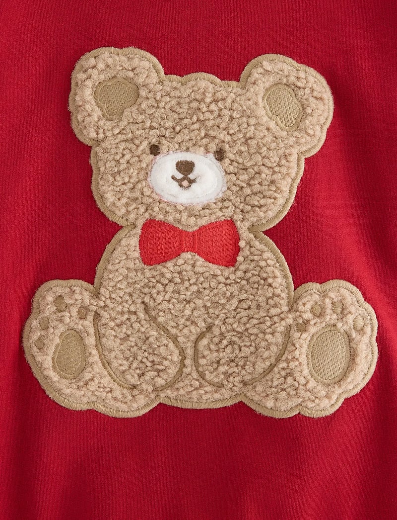 Lindex - Sweatshirt med borstad insida - sweatshirts - dark red - 5