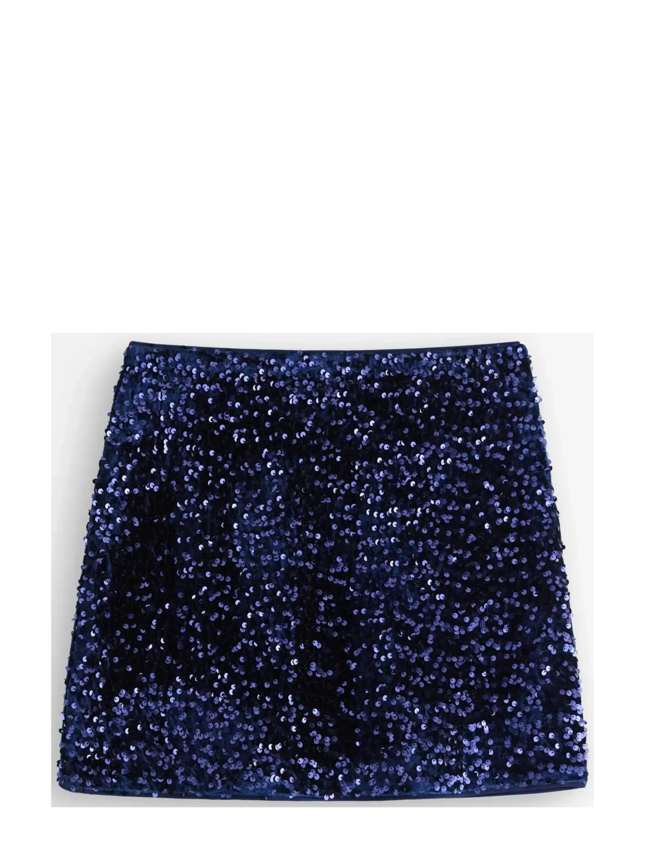 Lindex Skjørt med paljetter - Tøj - NAVY / navy