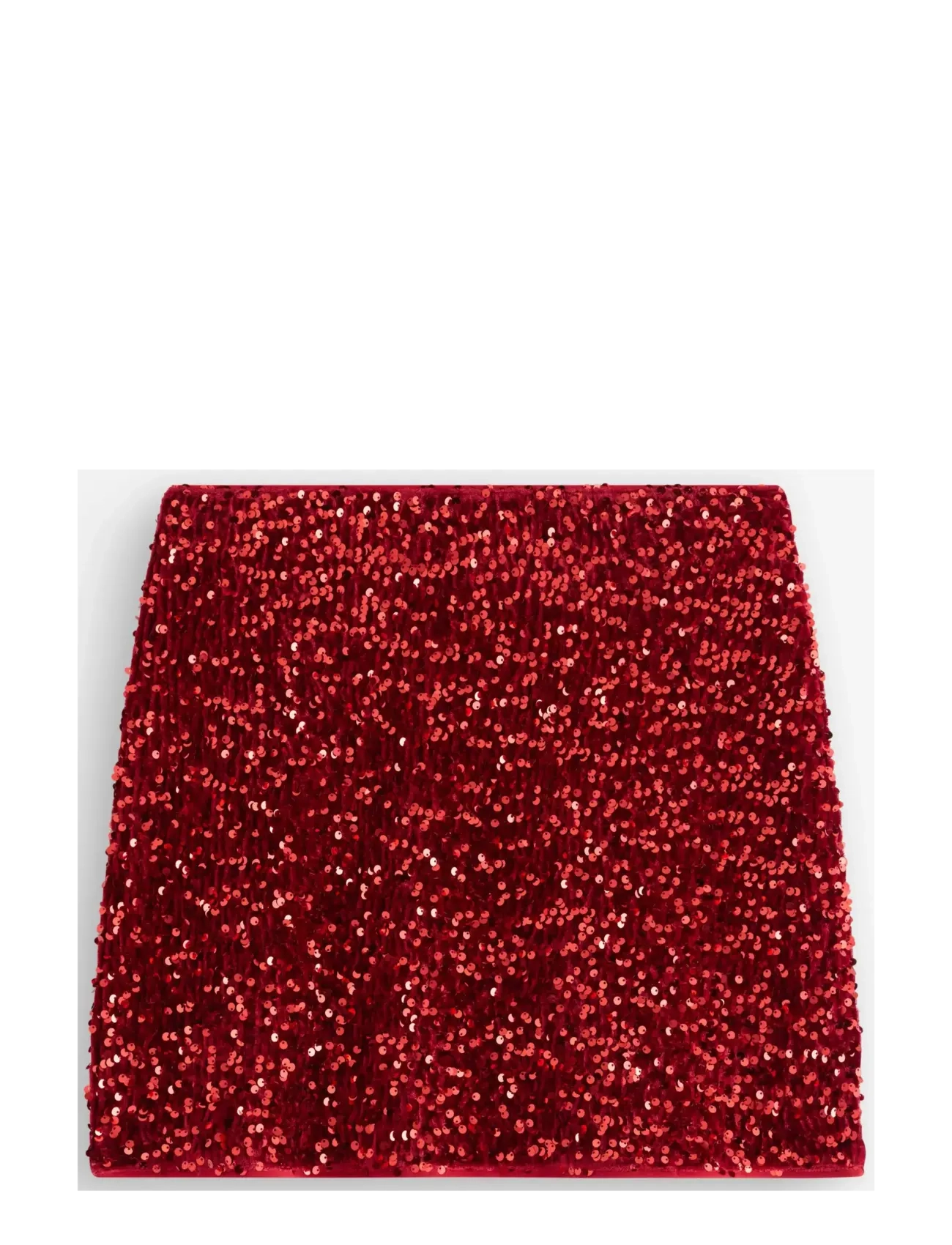 Lindex Nederdel med pailleter - Röcke - RED / red