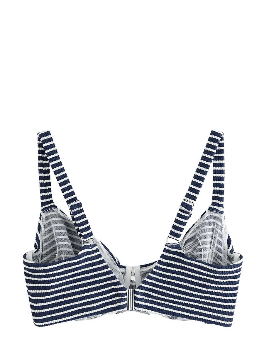 Lindex - Swim bra Skilla Y D crepe - bedrade bikinitops - navy - 2