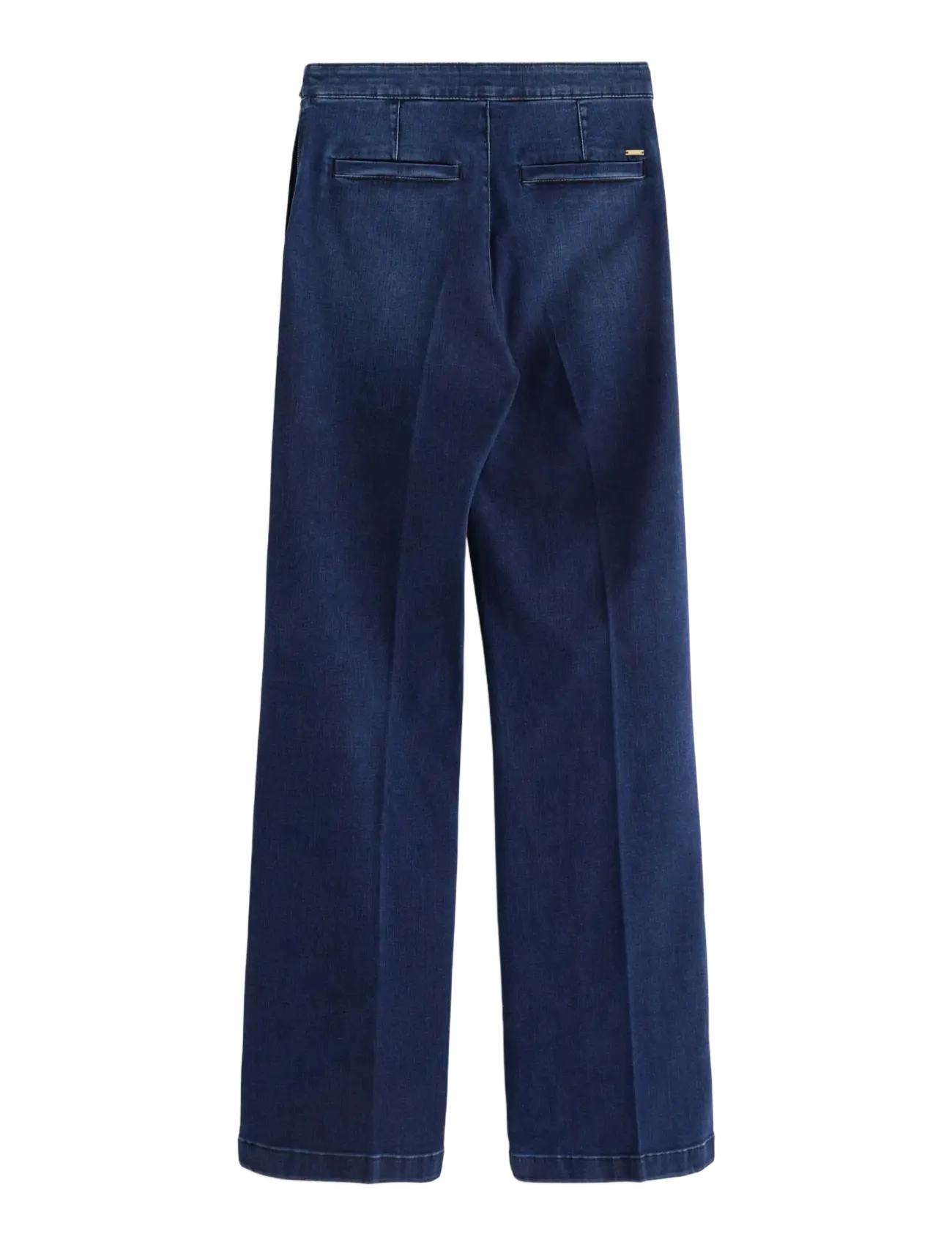 Lindex - Trousers Anais denim - dzwony dżinsy - dark denim - 2