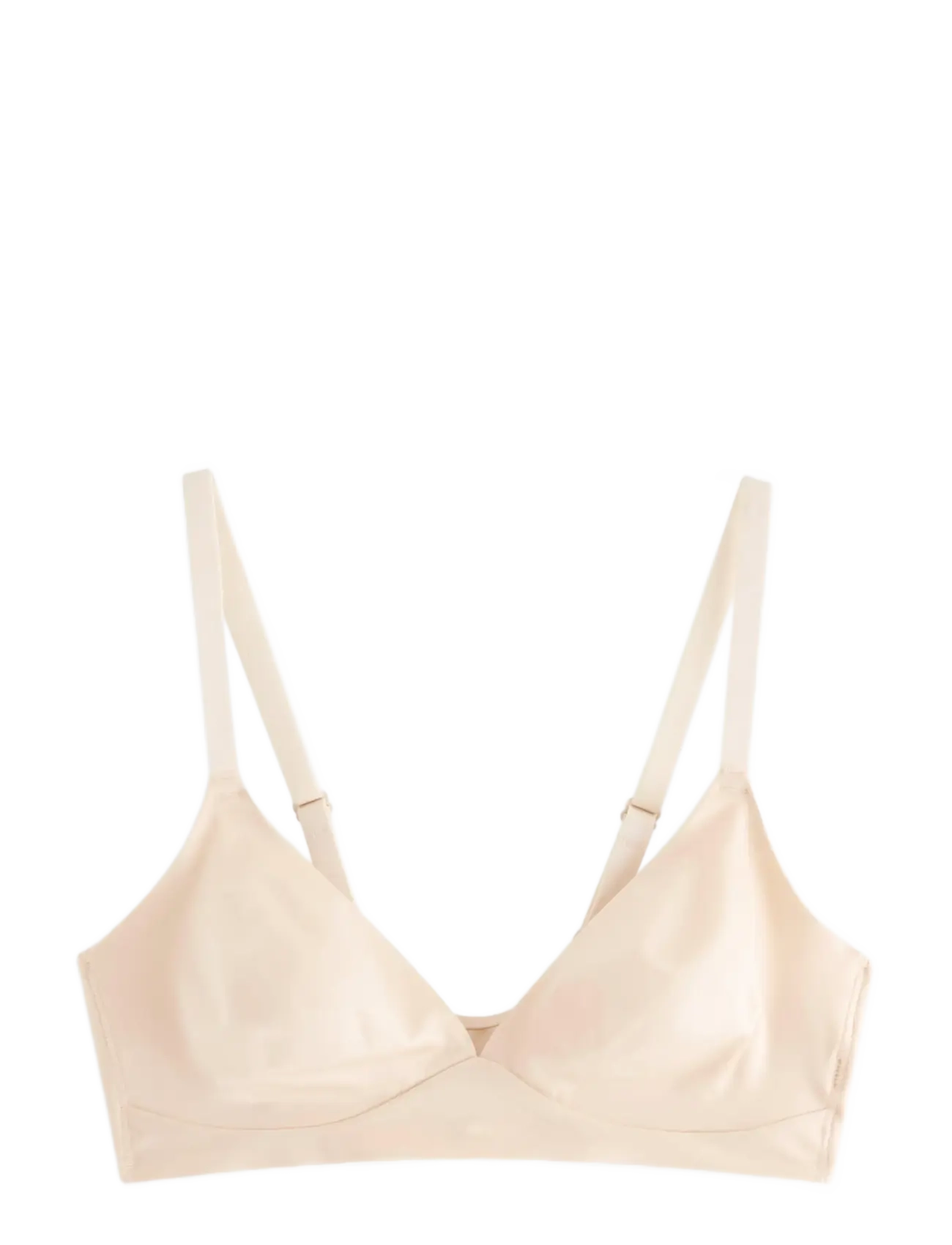 LINDEX Unpadded Soft BH Beige - XL - Damen