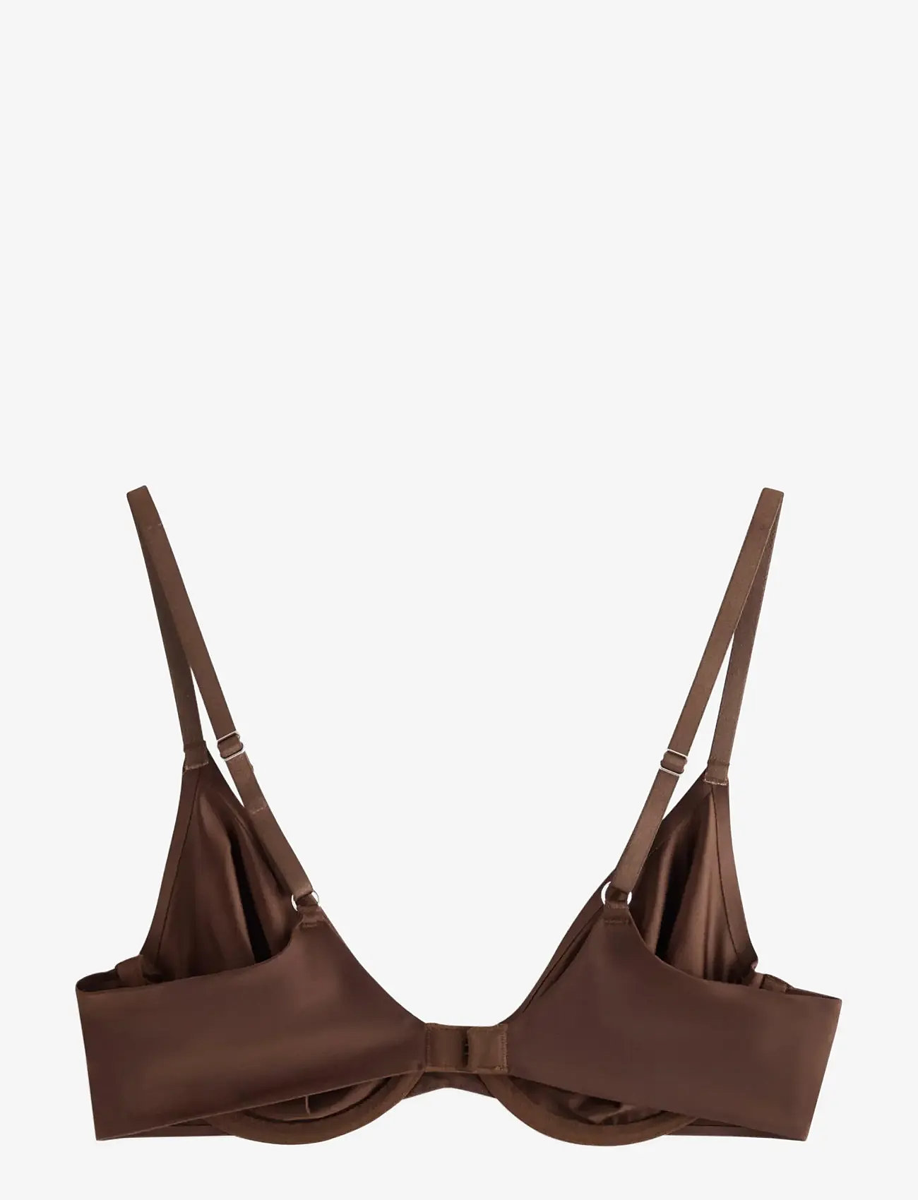 Lindex - Unpadded bra with underwire - bügel-bh - dark brown - 2