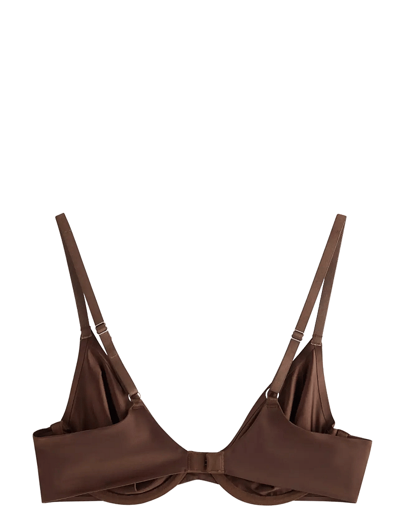 Lindex - Unpadded bra with underwire - bügel-bh - dark brown - 2