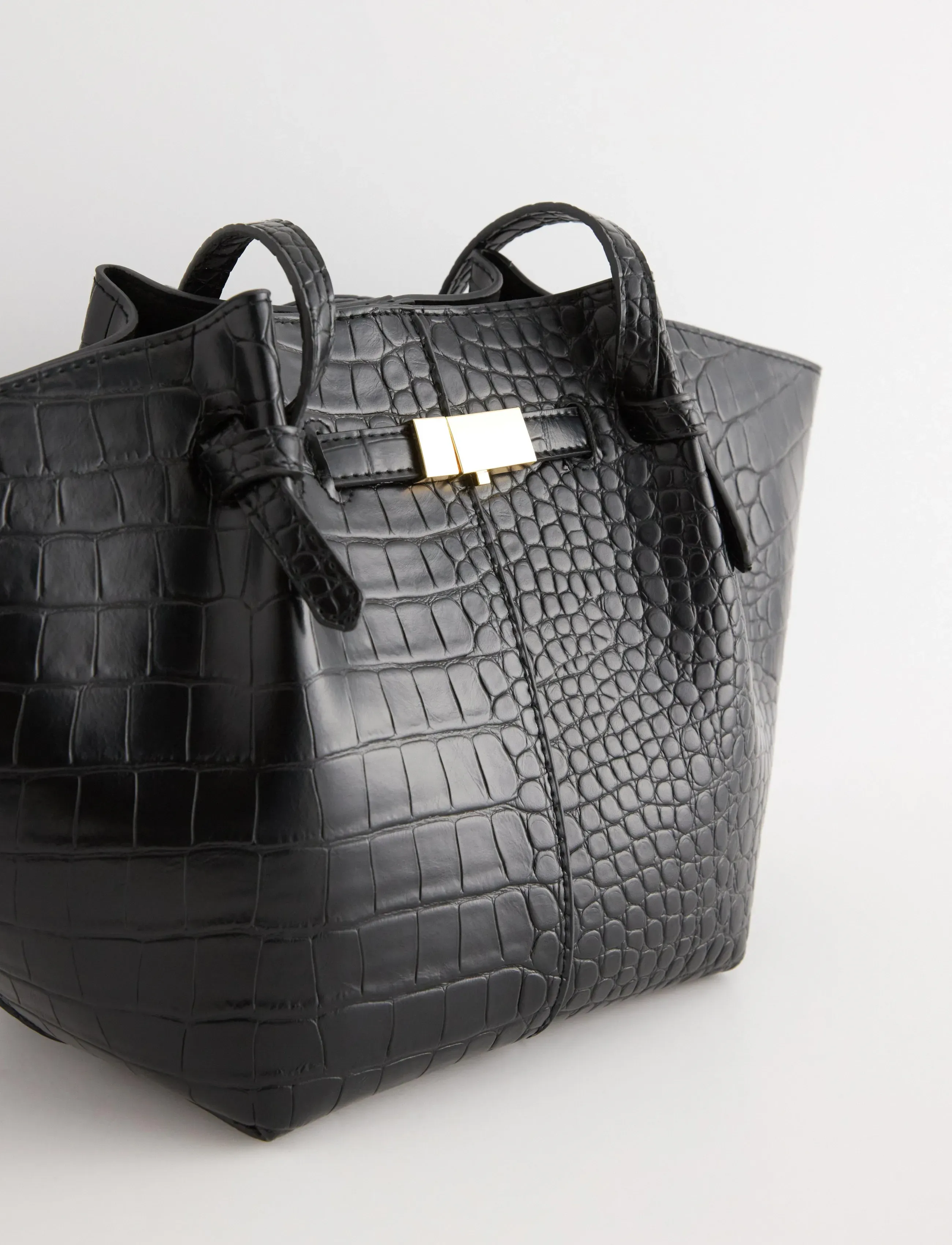 Lindex - Midi väska med organizer-väska - pirkinių krepšiai - black - 2