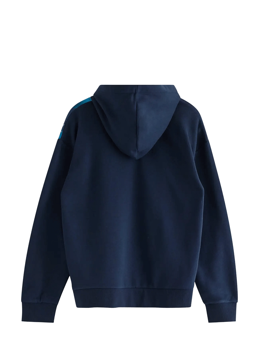 Lindex - Sweatshirt hood Christmas AI - kapuutsiga pusad - dark navy - 2