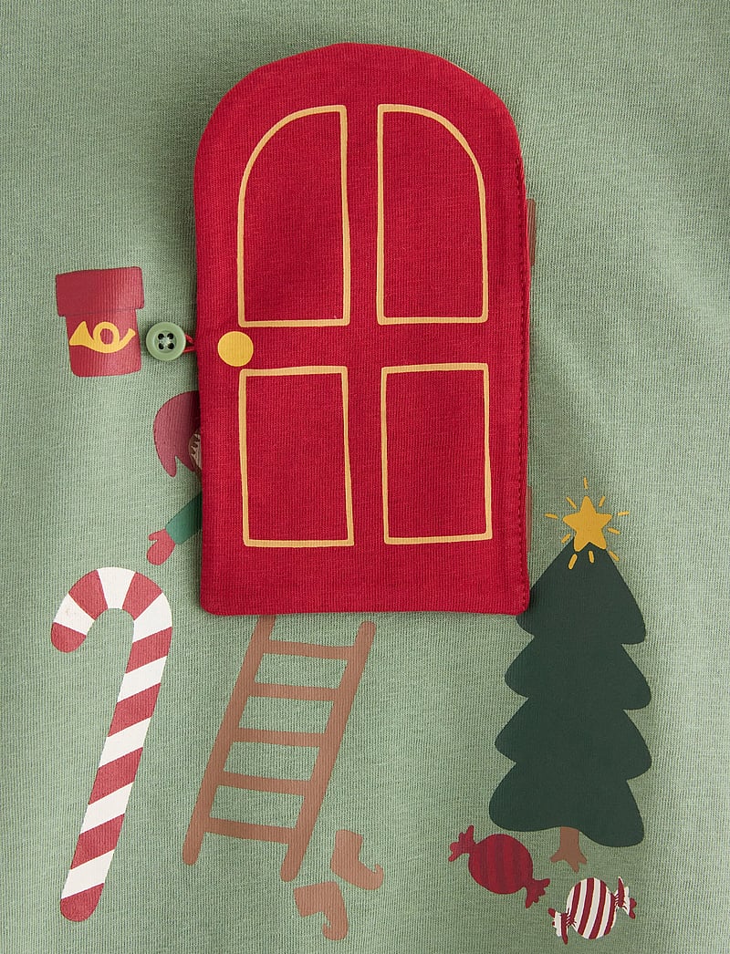 Lindex - Langærmet top - pikkade varrukatega t-särgid - light khaki - 5