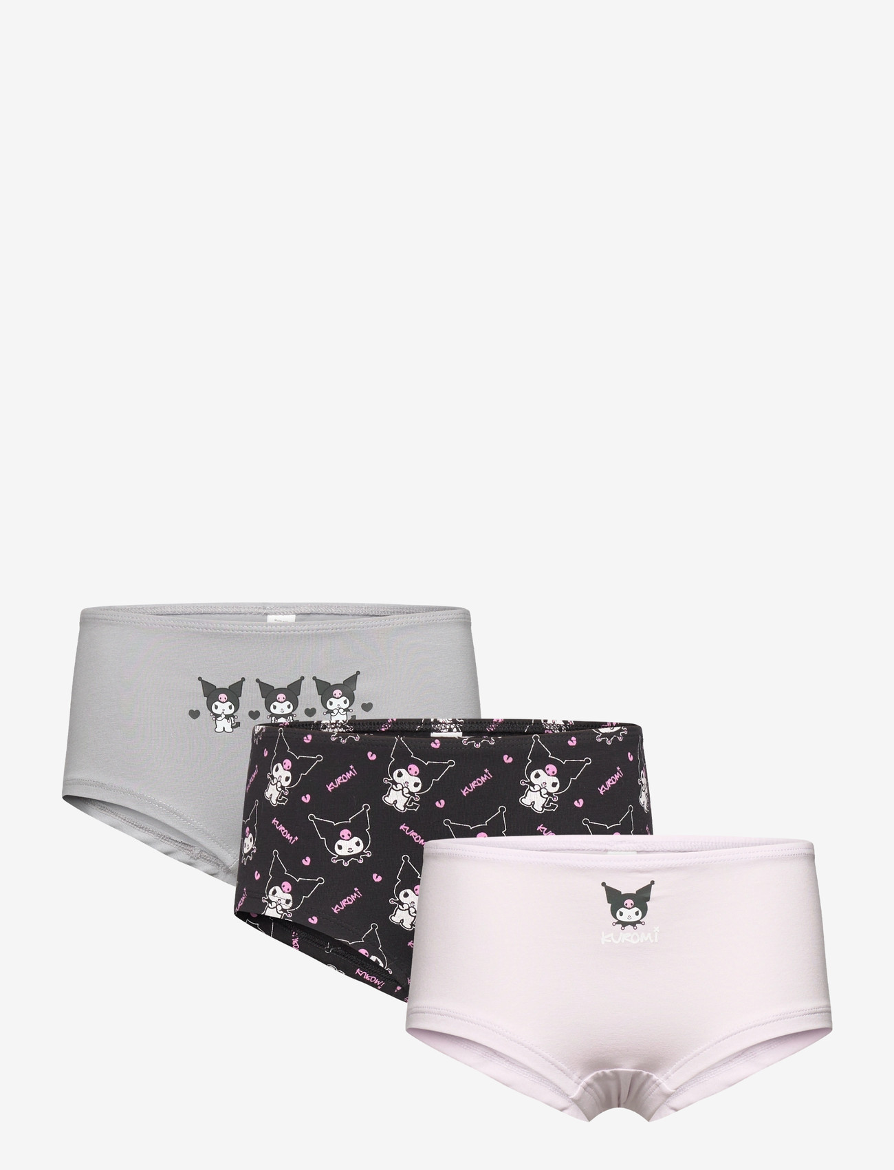 Lindex - Panty Hipster 3p Kuromi - trosor - lilac - 0