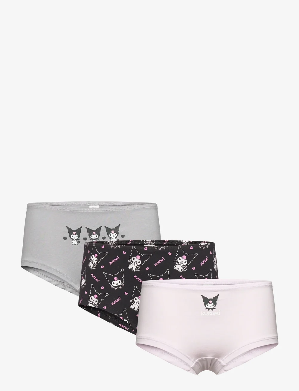 Lindex - Panty Hipster 3p Kuromi - trosor - lilac - 0