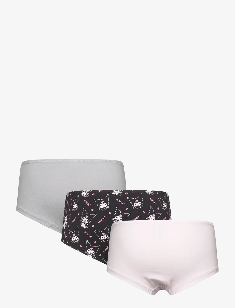 Lindex - Panty Hipster 3p Kuromi - trosor - lilac - 1