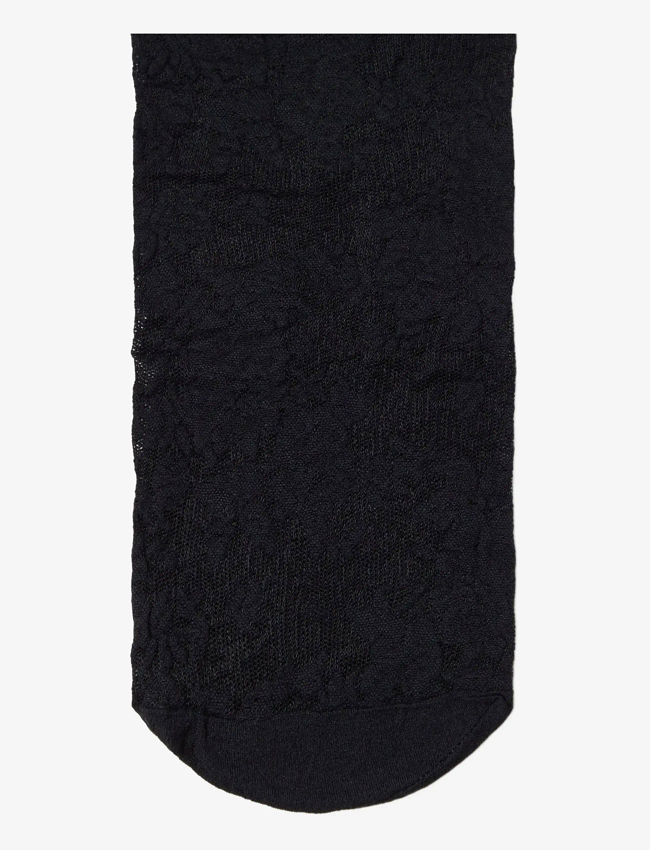 Lindex - Tights 40 den rose floral lace - leggings - black - 2