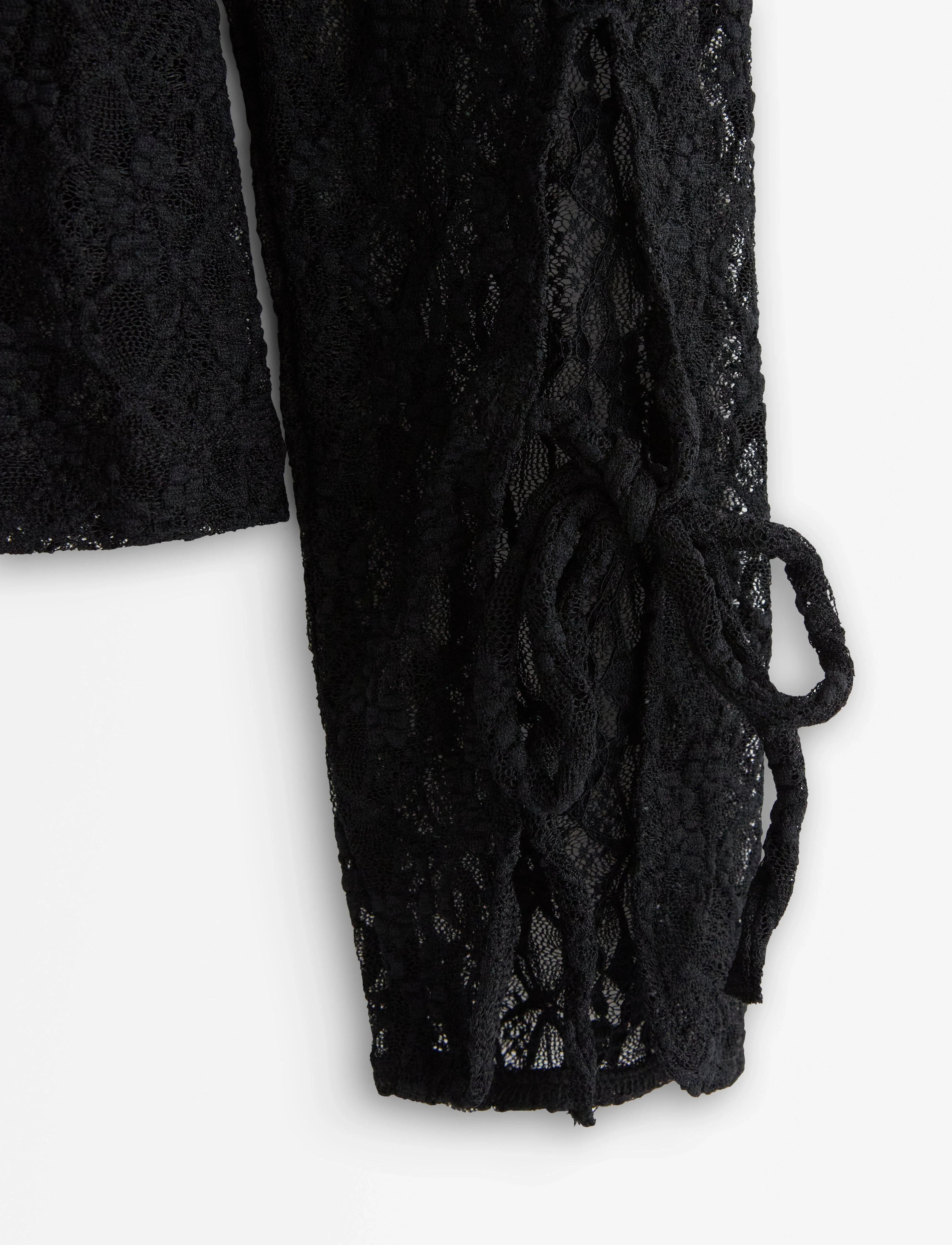 Lindex - Top i blonde - pikkade varrukatega pluusid - black - 5