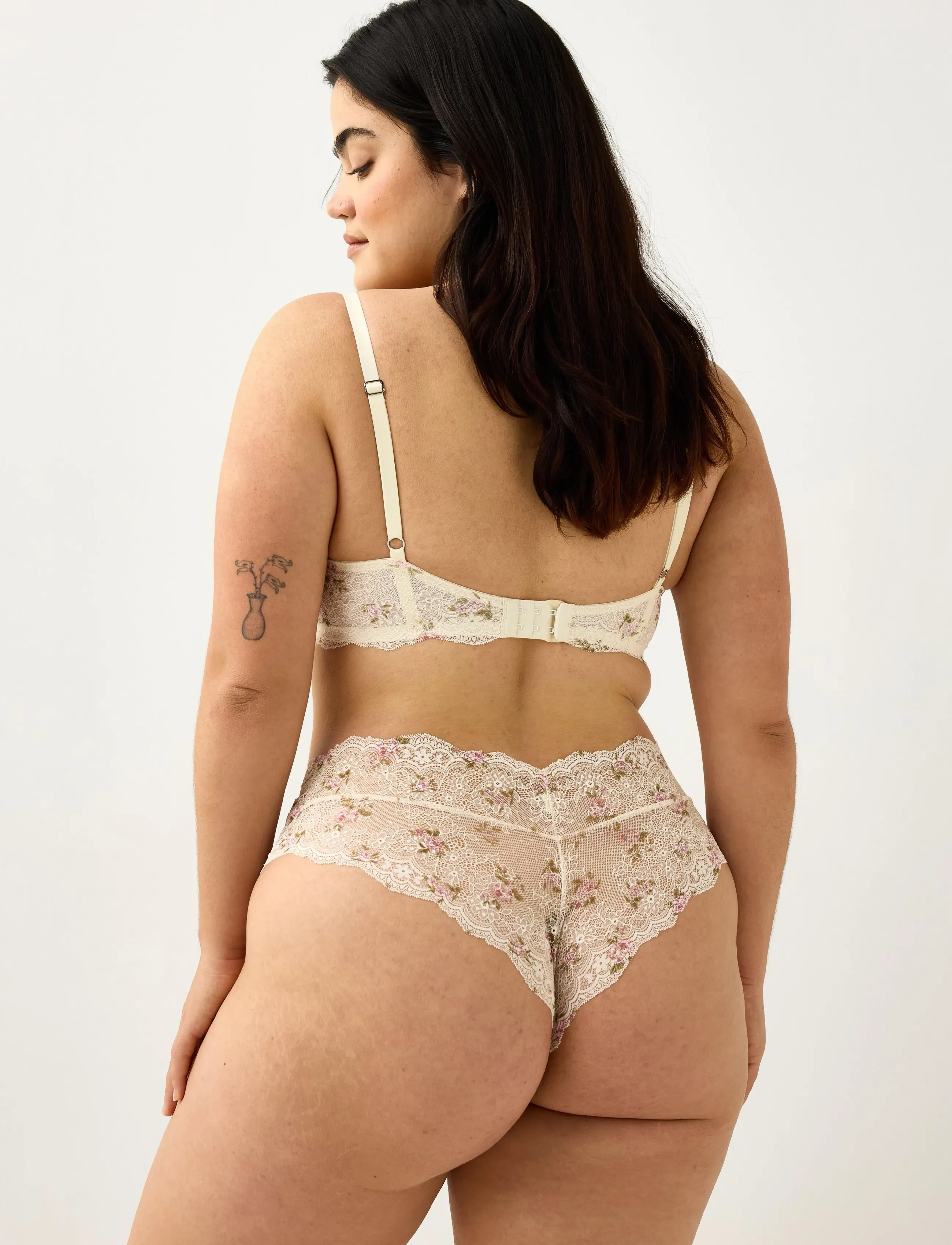 Lindex - Brief Brazilian Reg Valerie ao - brazilian slips - light pink - 3