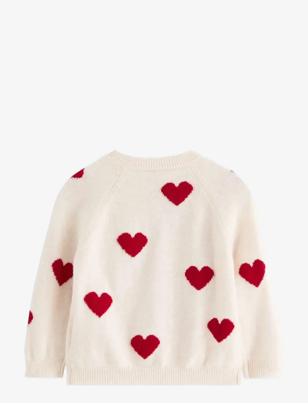 Lindex - Cardigan i merinoull - cardigans - light beige melange - 1