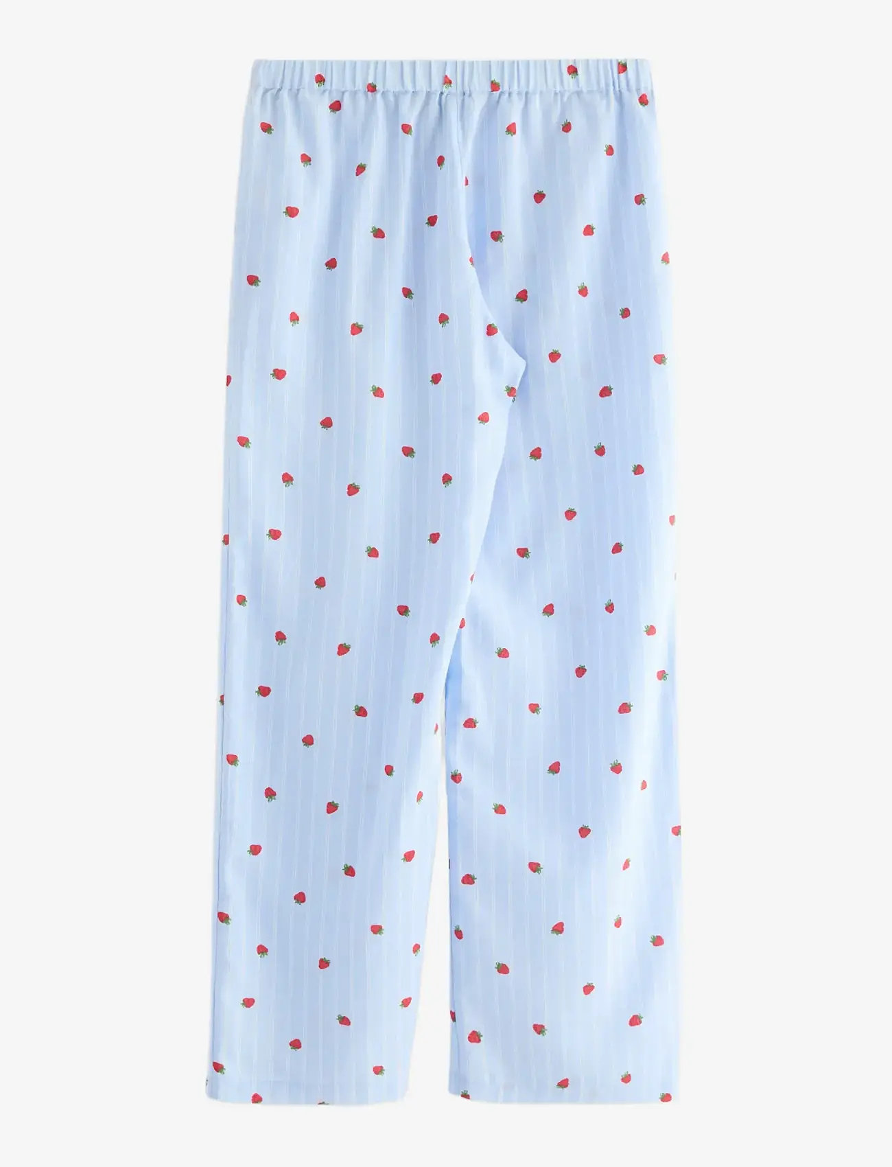 Lindex - Pyjama trousers light woven - natbukser - light blue - 2