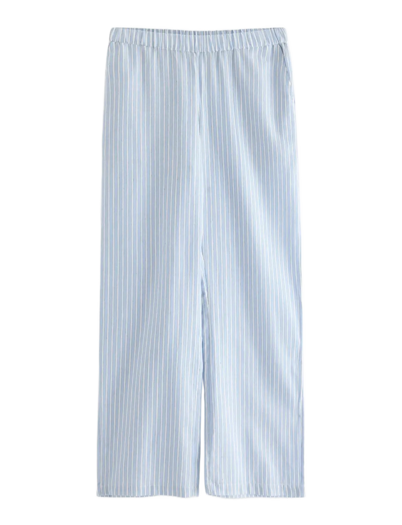 Lindex Pyjama trousers in poplin - Hverdags stil - LIGHT DUSTY BLUE / blue