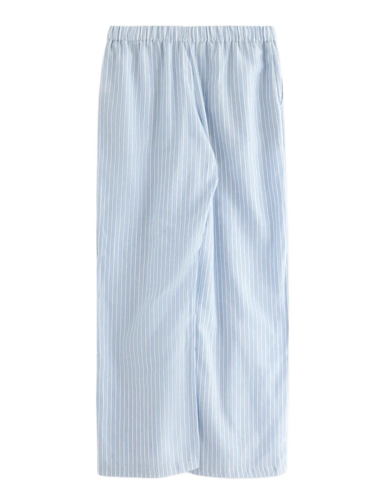 Lindex - Pyjama trousers in poplin - pyjamasbyxor - light dusty blue - 1