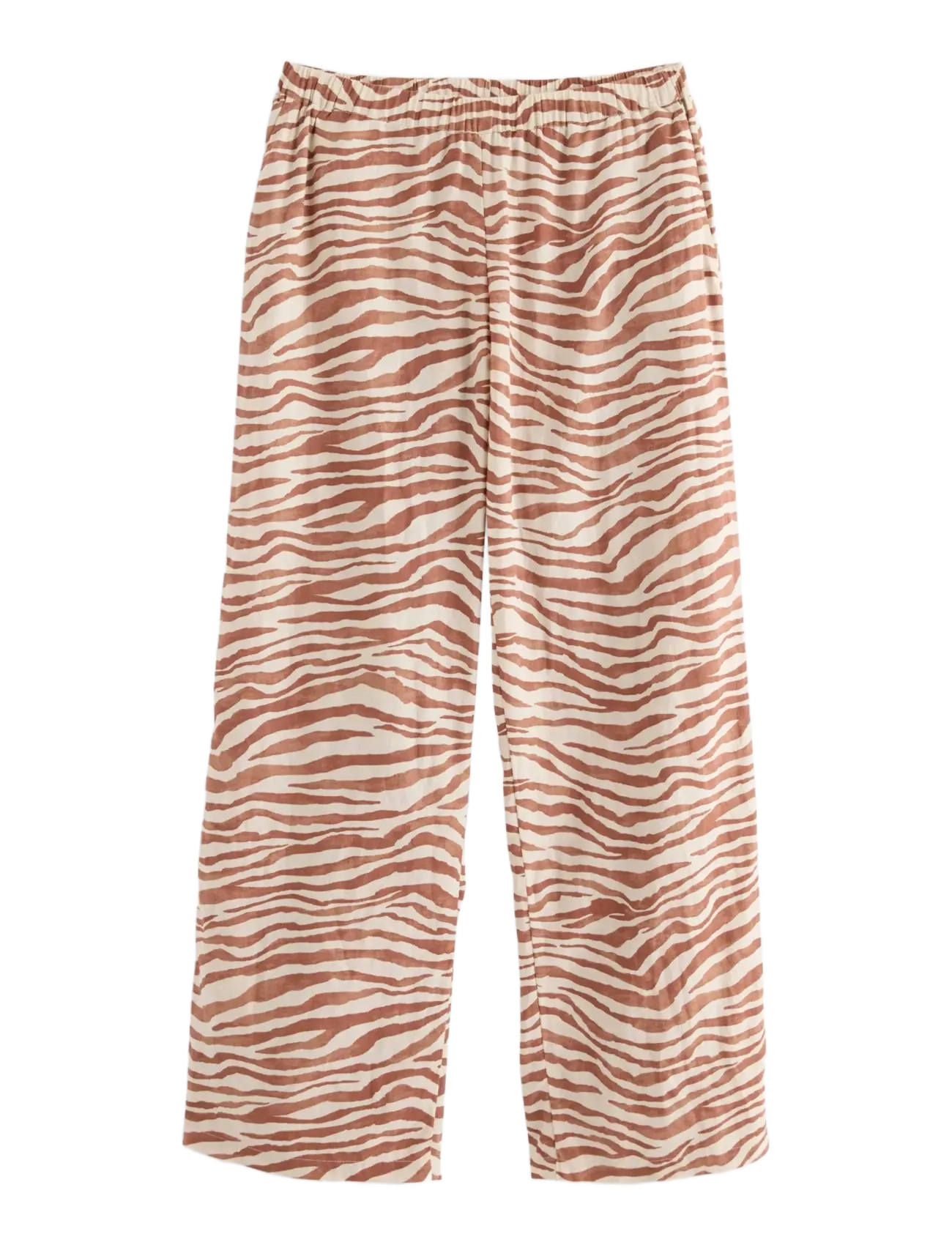 Lindex Pyjama trousers in poplin - Pyjamas & loungewear - LIGHT DUSTY BROWN / brown