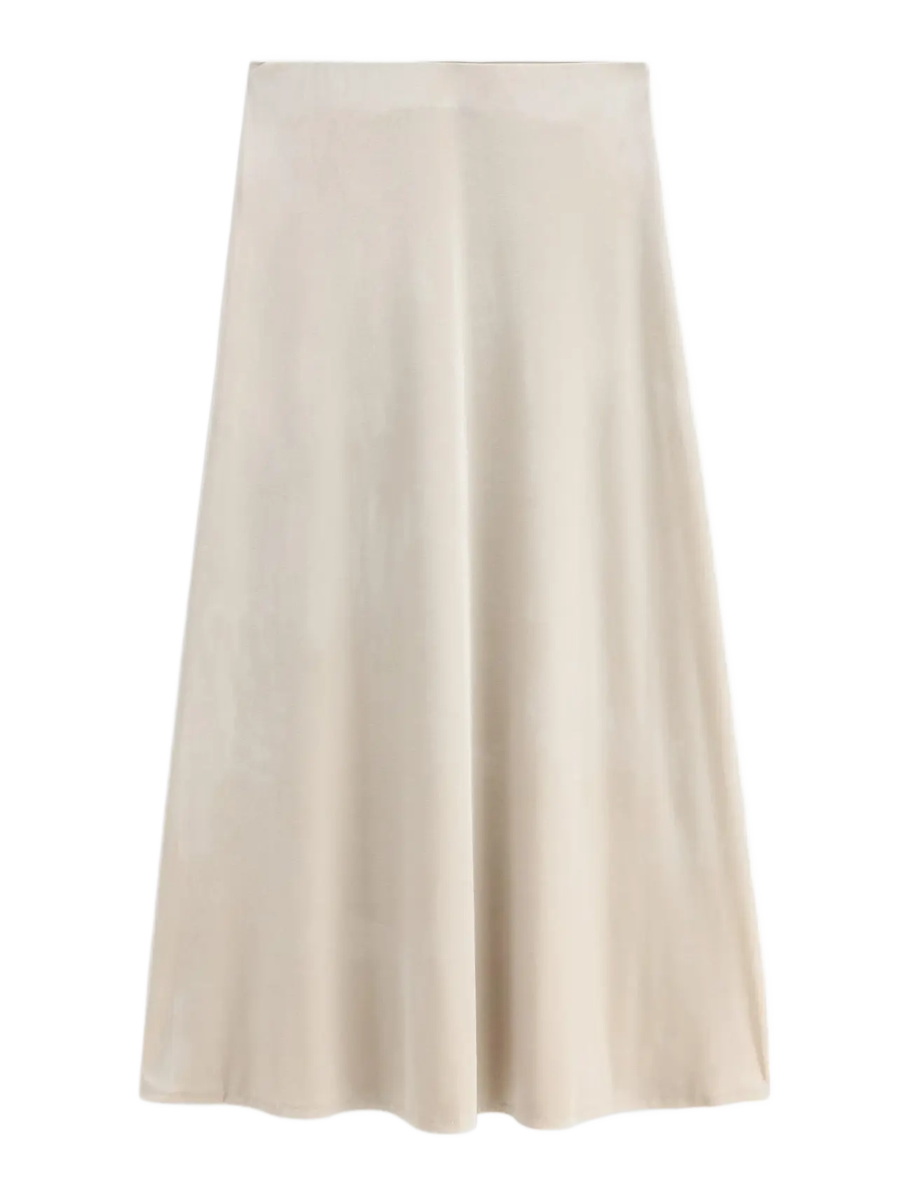 Lindex - Maxi nederdel i velour - maxi nederdele - light beige - 2