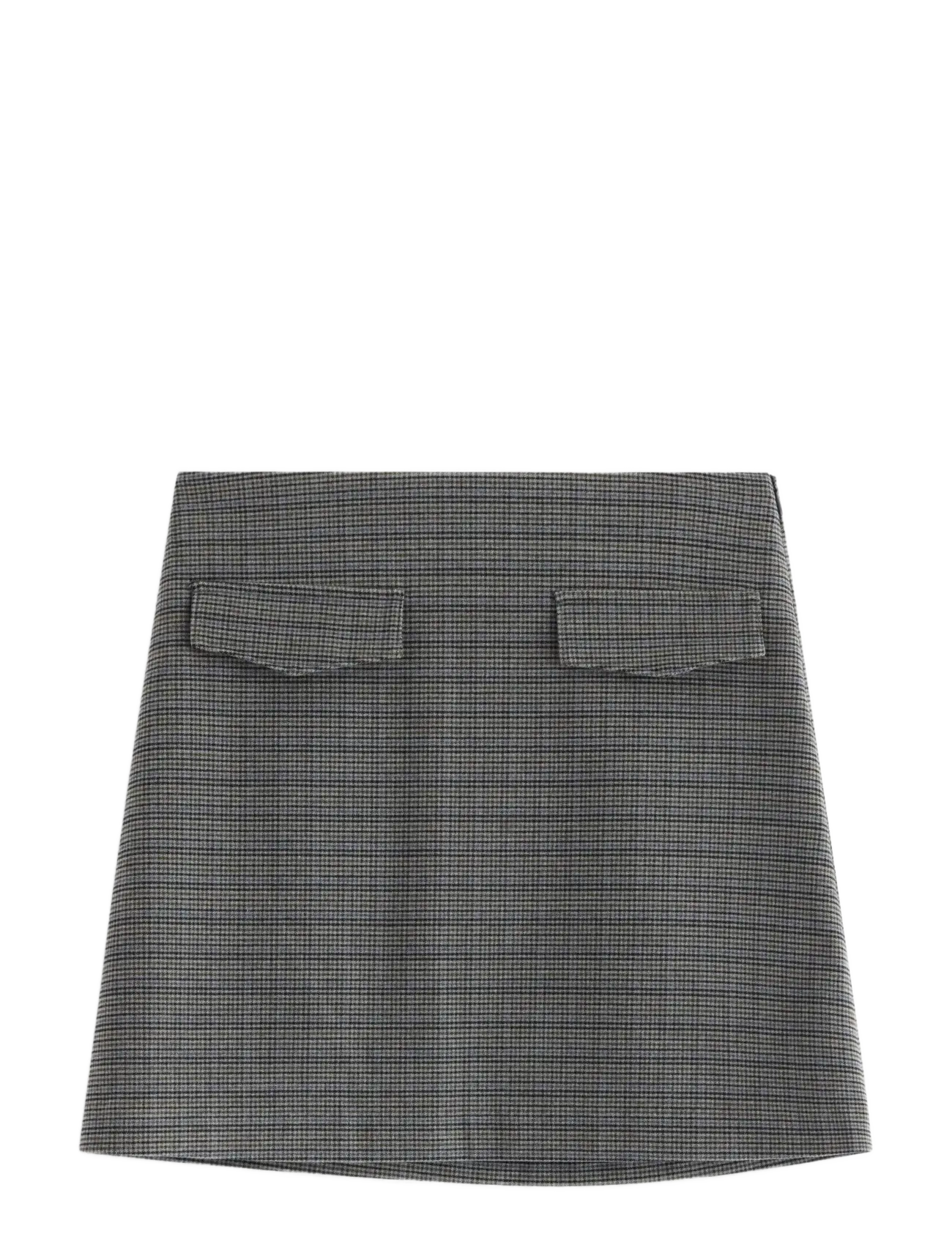 LINDEX Miniskjørt Grau - 40 - Damen