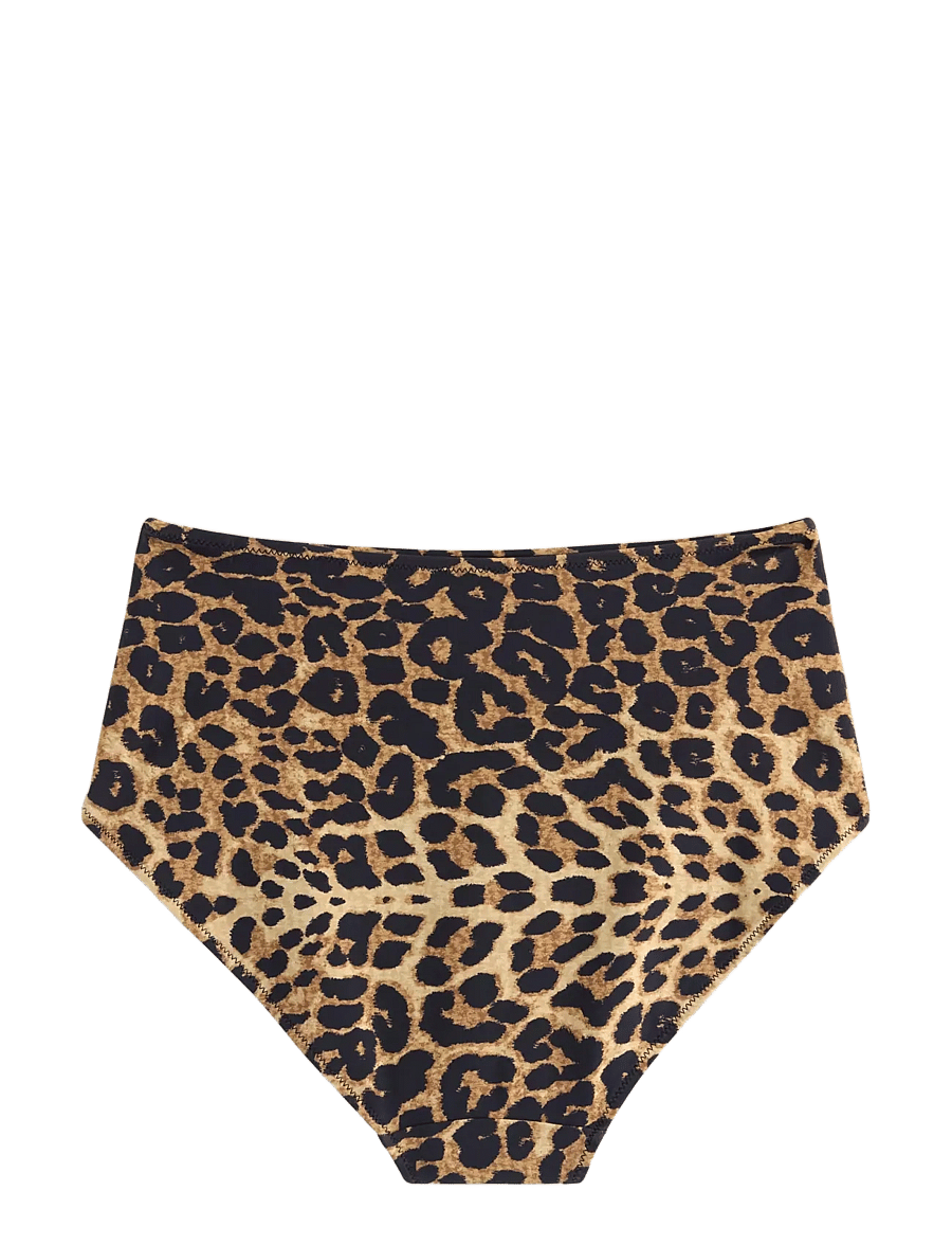 Lindex - Bikini bottom with high waist - high waist bikini bottoms - dusty beige - 2