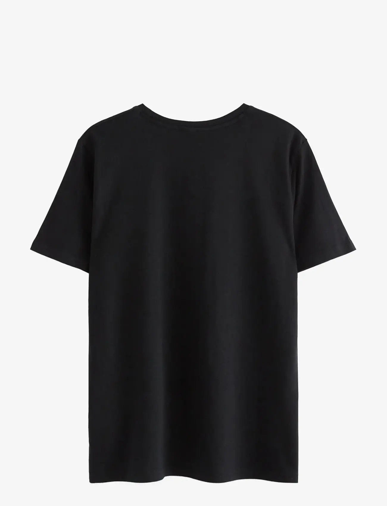 Lindex - T shirt Christmas print - kortærmede t-shirts - black - 2