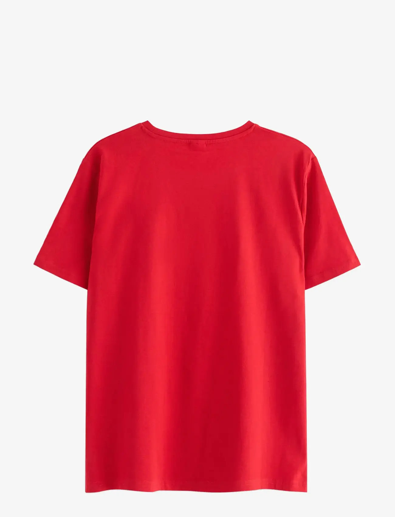 Lindex - T shirt Christmas print - kortærmede t-shirts - red - 2